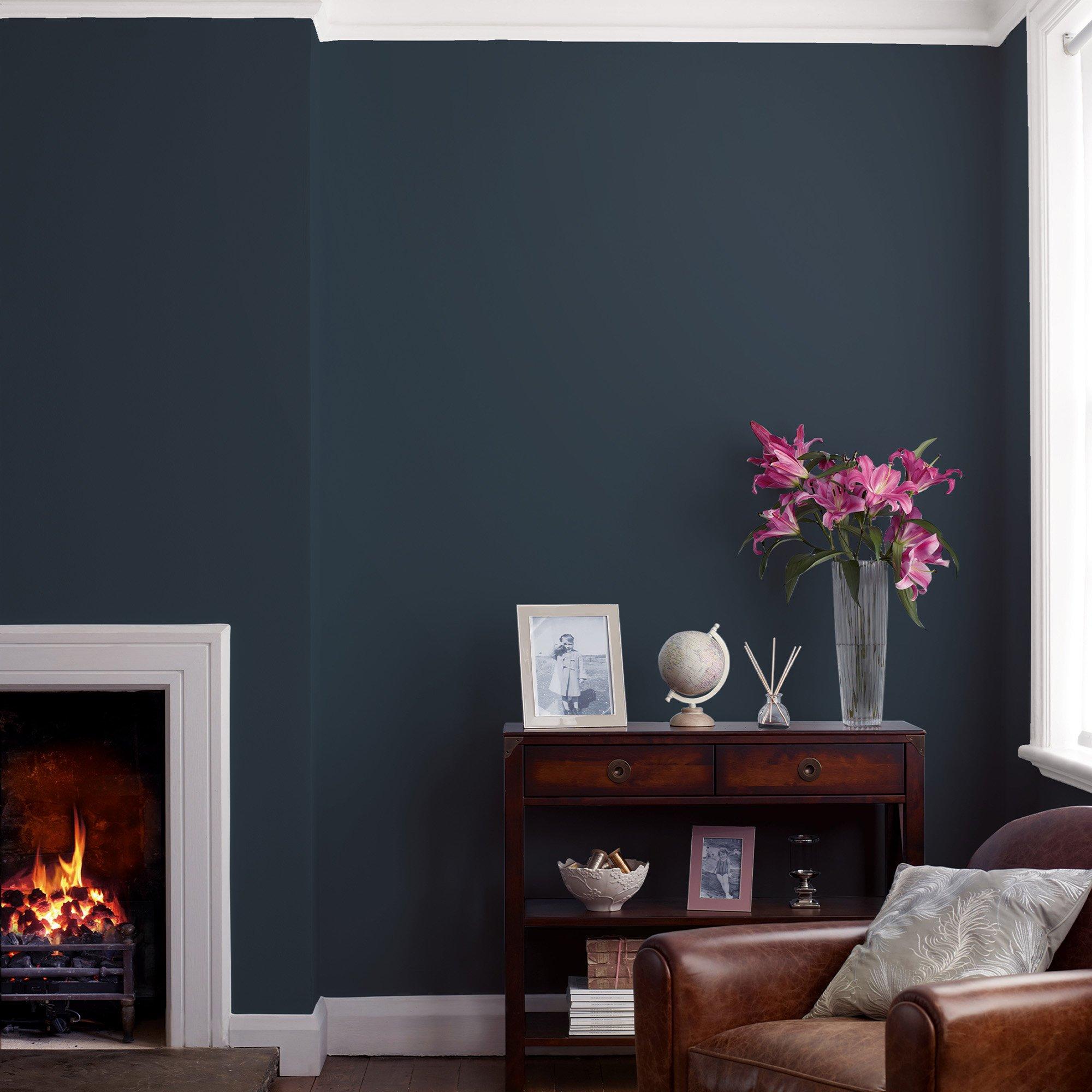 Midnight Seaspr - Laura Ashley - Laura Ashley Matt Emulsion Paint  - Midnight Seasp - 2