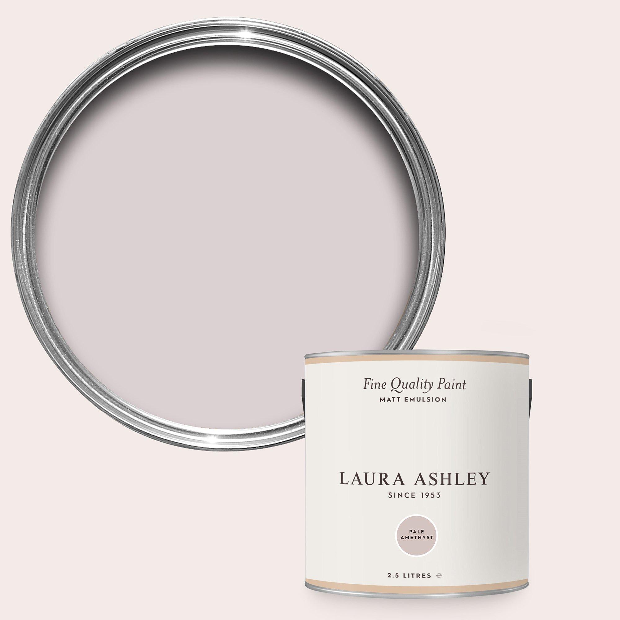 Laura Ashley  Matt Emulsion Paint - Pale Amethyst - 2.5L