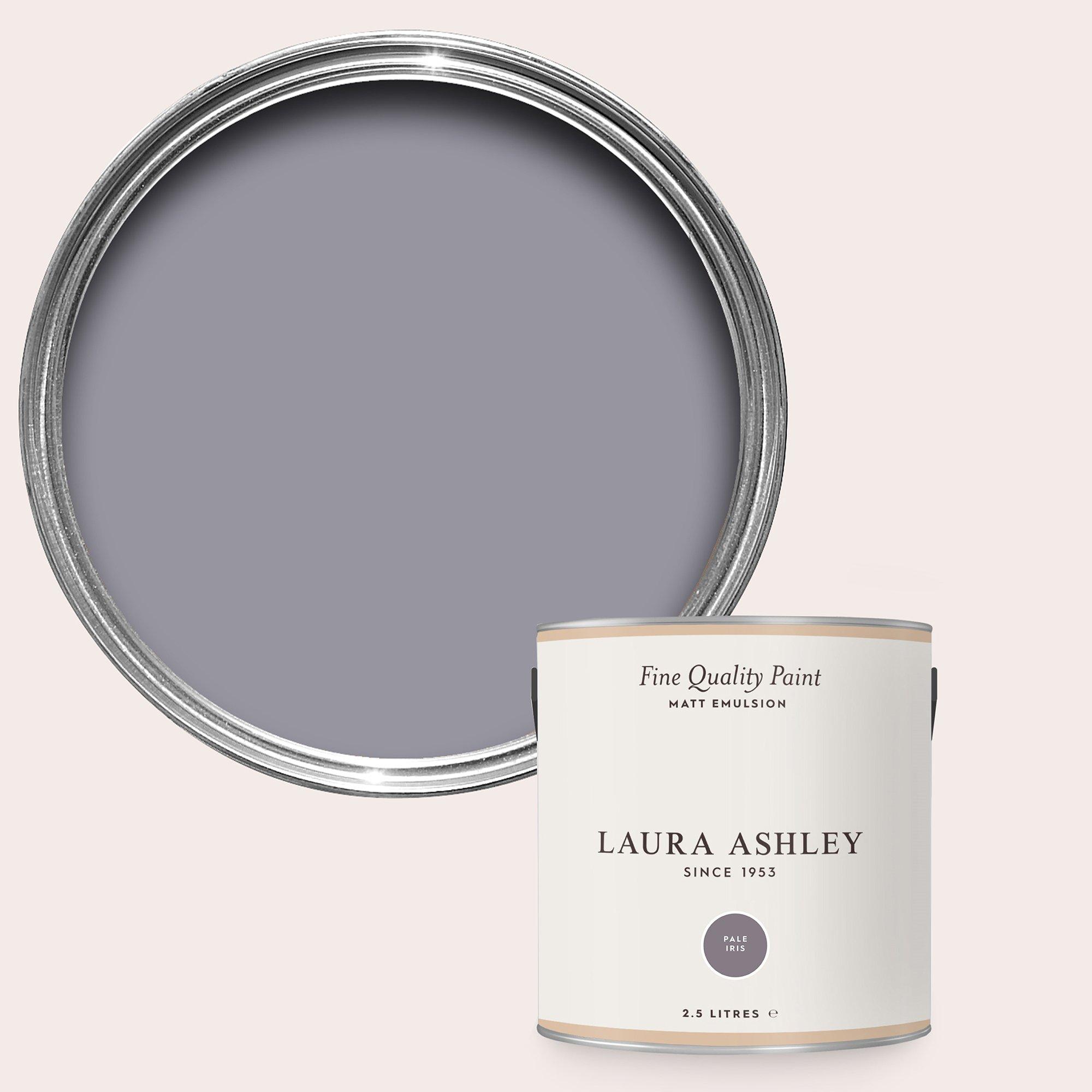 Pale Iris - Laura Ashley - Laura Ashley Matt Emulsion Paint  - Pale Iris - 1