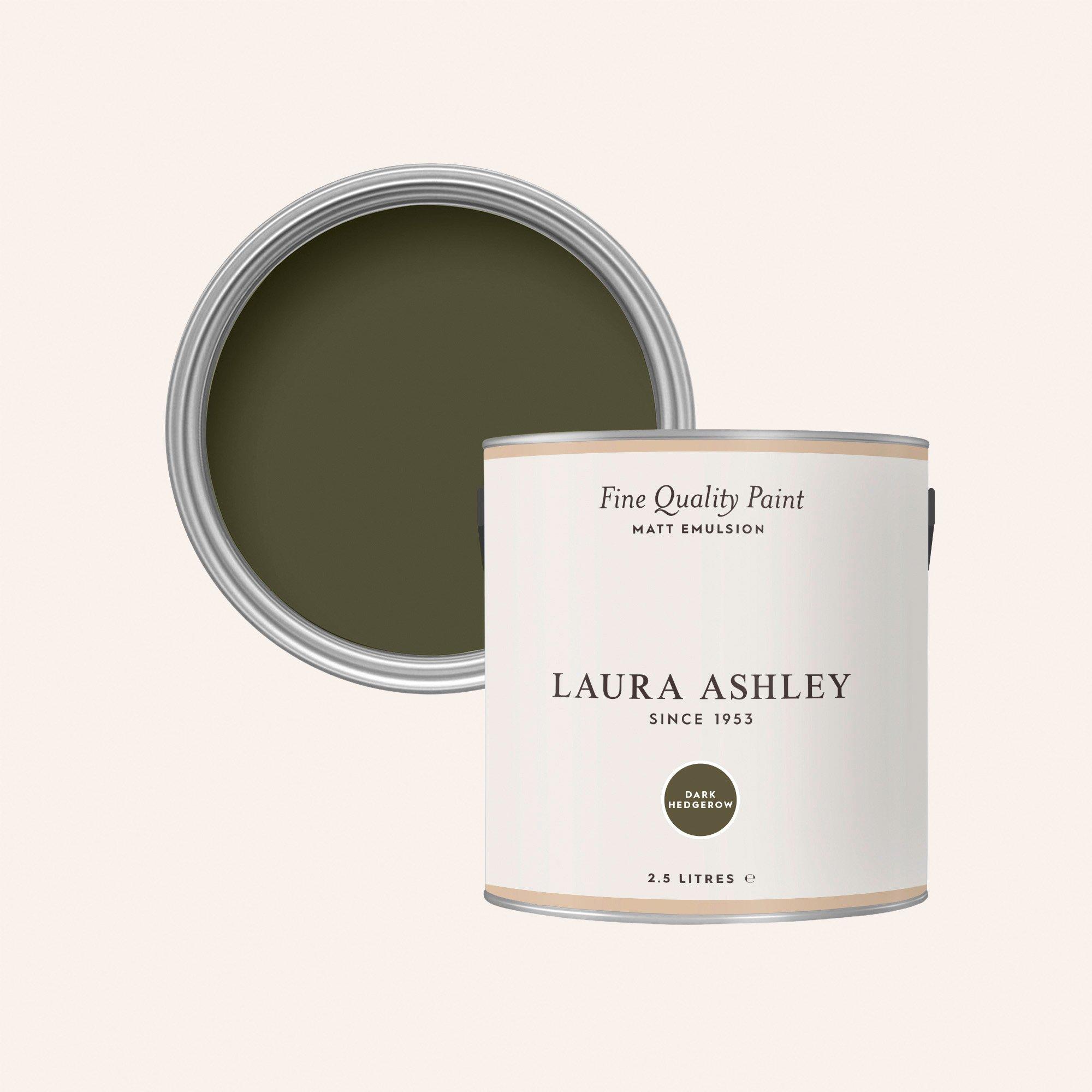 Laura Ashley  Matt Emulsion Paint - Dark Hedgerow - 2.5L
