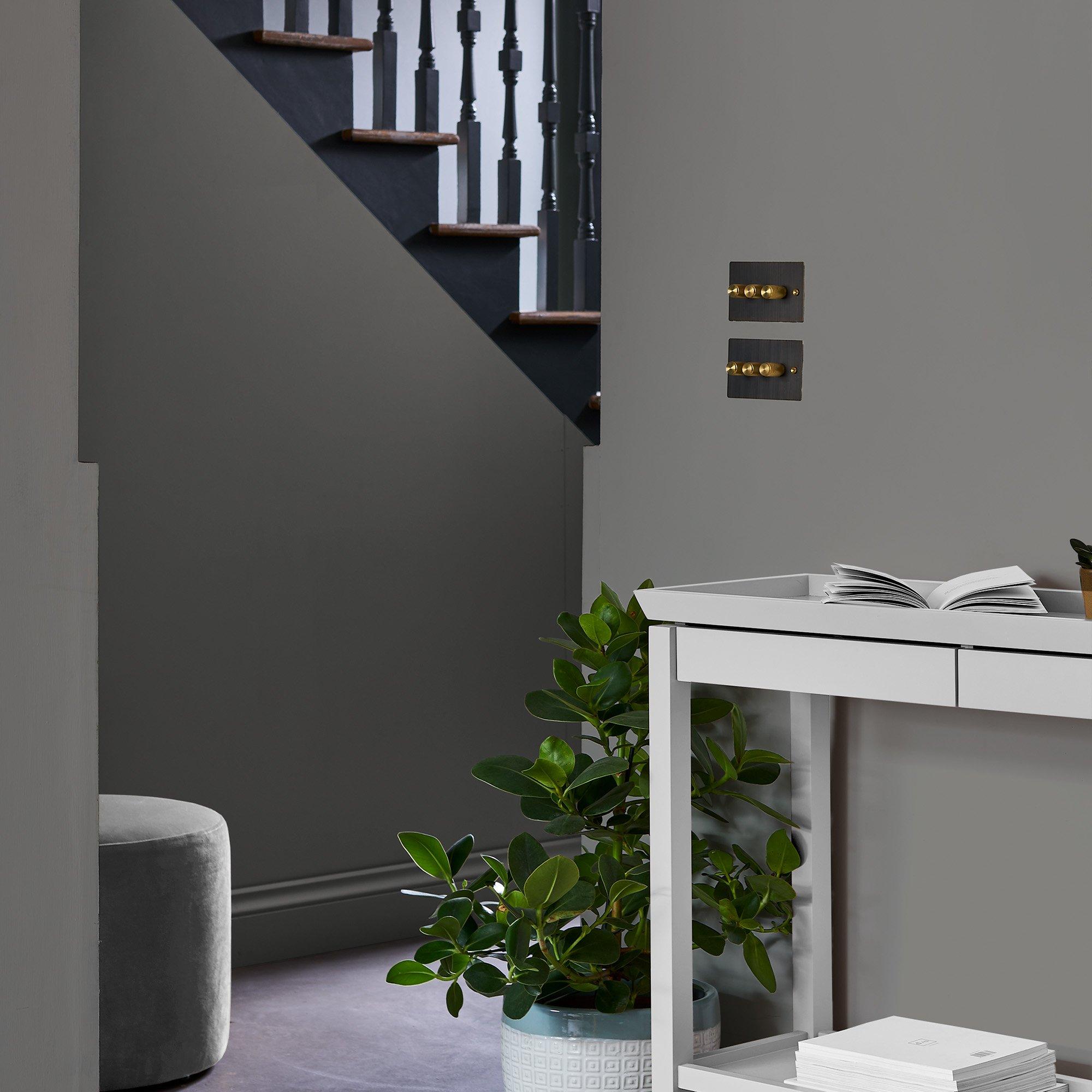 Pale Charcoal - Laura Ashley - Laura Ashley Matt Emulsion Paint  - Pale Charcoal - 2