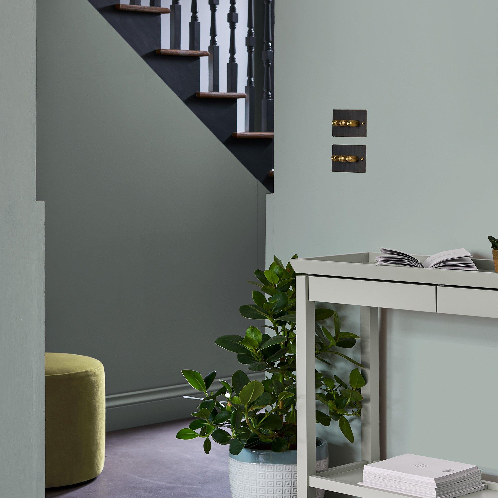 Grey Green - Laura Ashley - Laura Ashley Matt Emulsion Paint  - Grey Green - 2