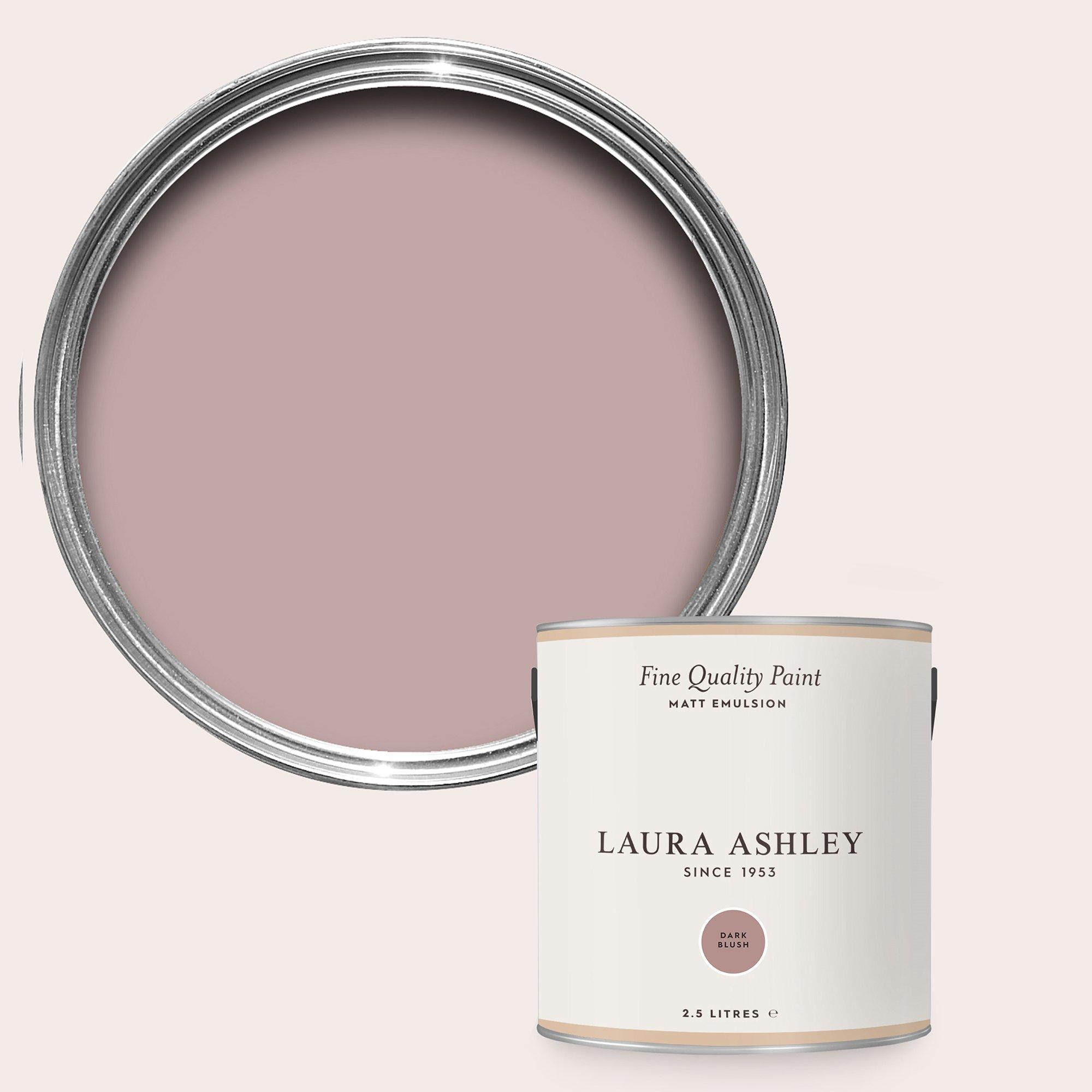 Dark Blush - Laura Ashley - Laura Ashley Matt Emulsion Paint  - Dark Blush - 1