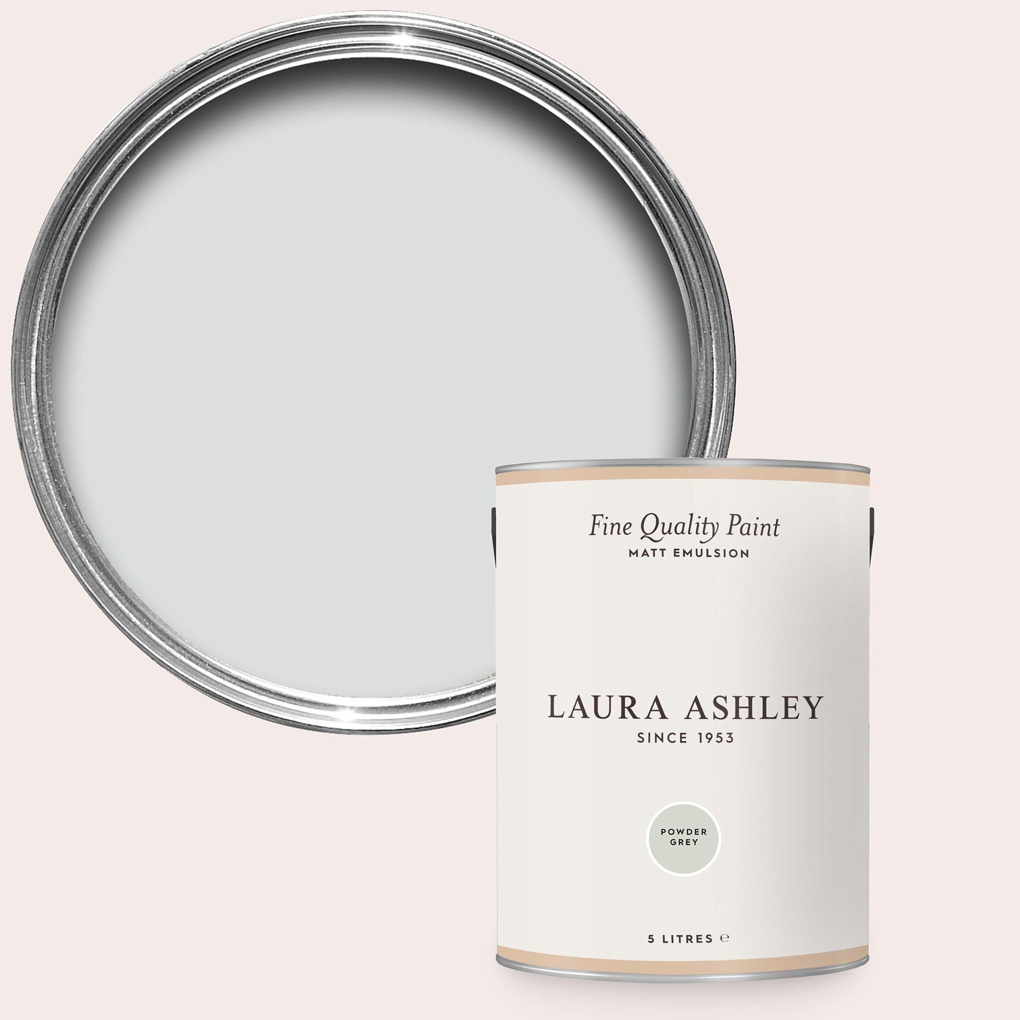 Powder Grey - Laura Ashley - Laura Ashley Matt Emulsion Paint  - Powder Grey - 1