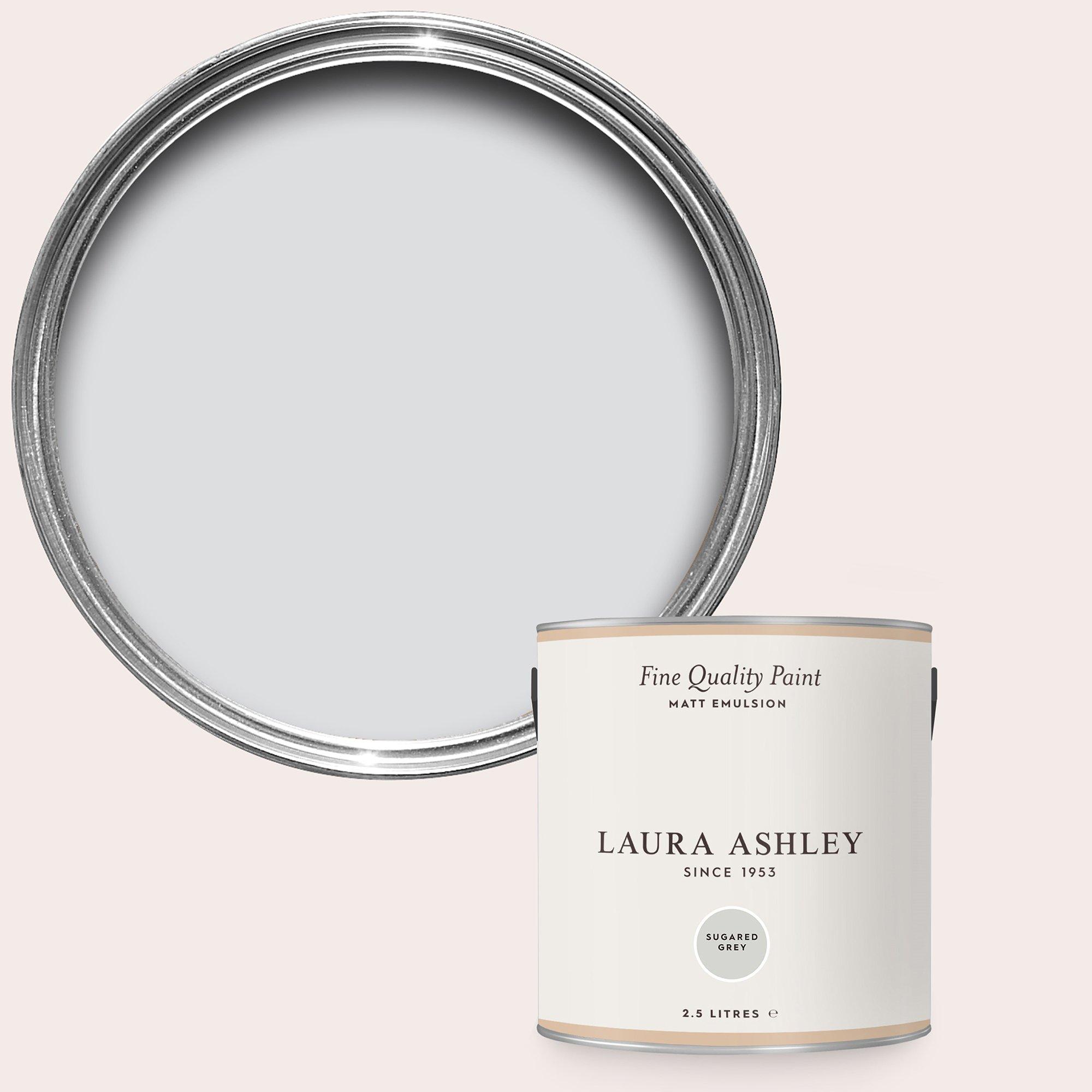 Sugared Grey - Laura Ashley - Matt Emulsion Paint  - Sugared Grey - 1