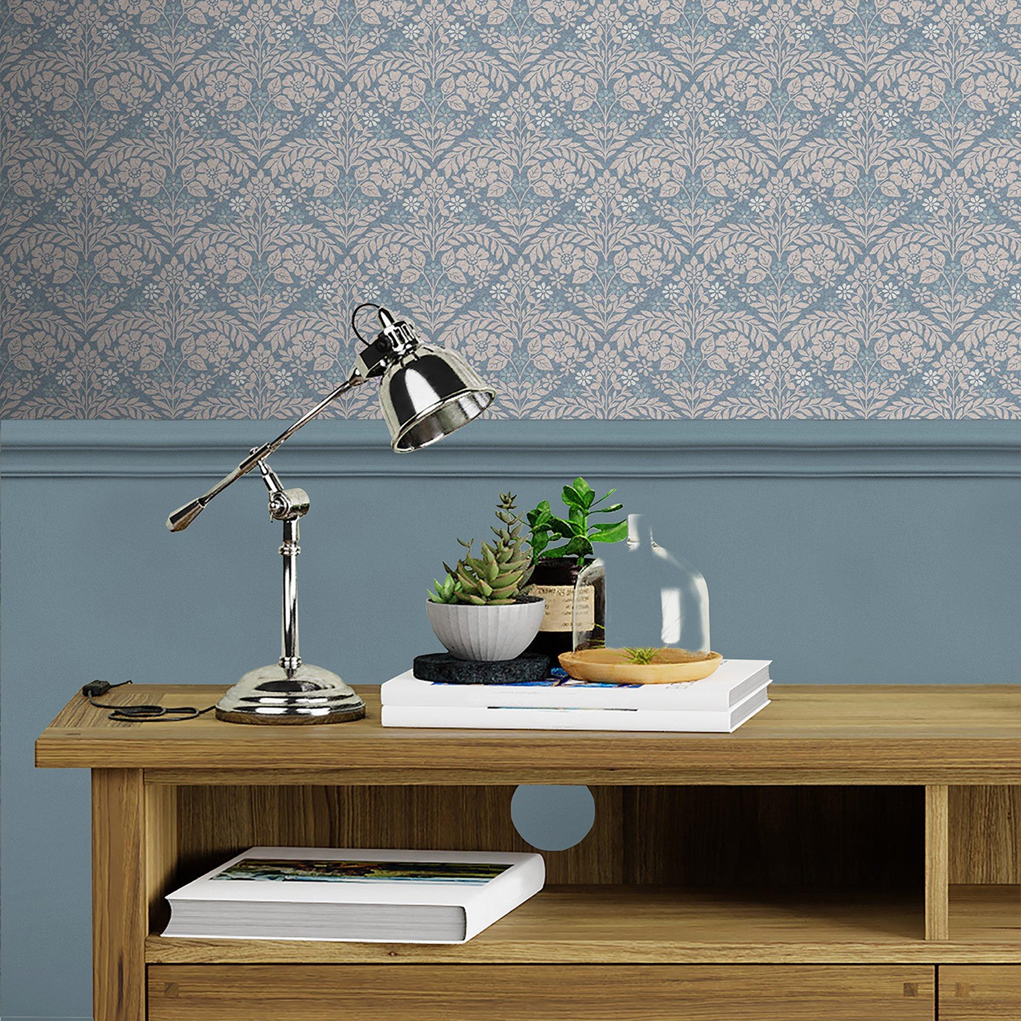 Newport Blue - Laura Ashley - Laura Ashley Matt Emulsion Paint  - Newport Blue - 2