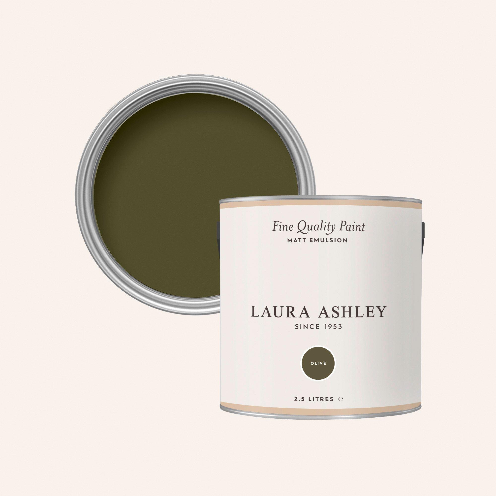 Laura Ashley  Matt Emulsion Paint - Olive - 5L