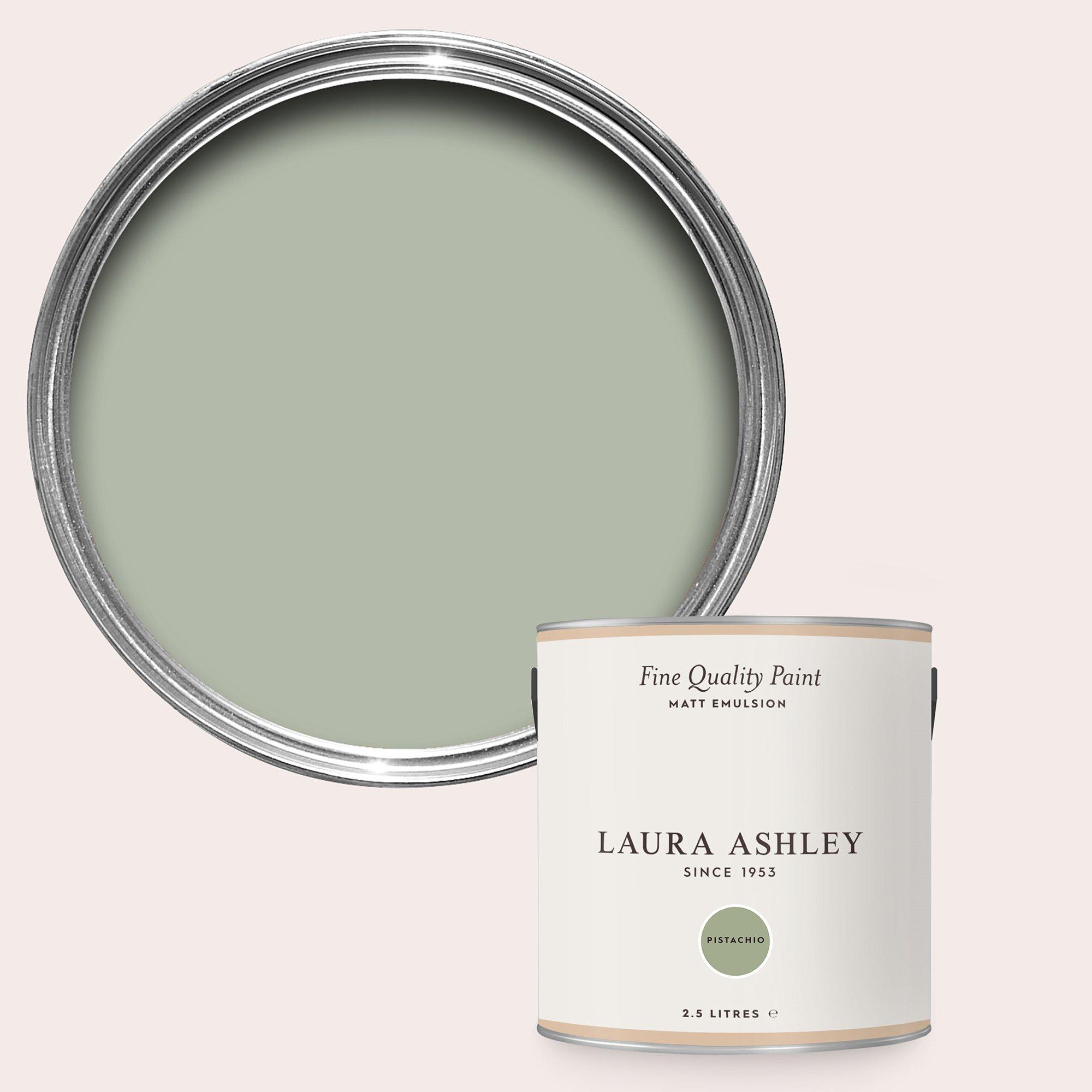 Pistachio - Laura Ashley - Laura Ashley Matt Emulsion Paint  - Pistachio - 1