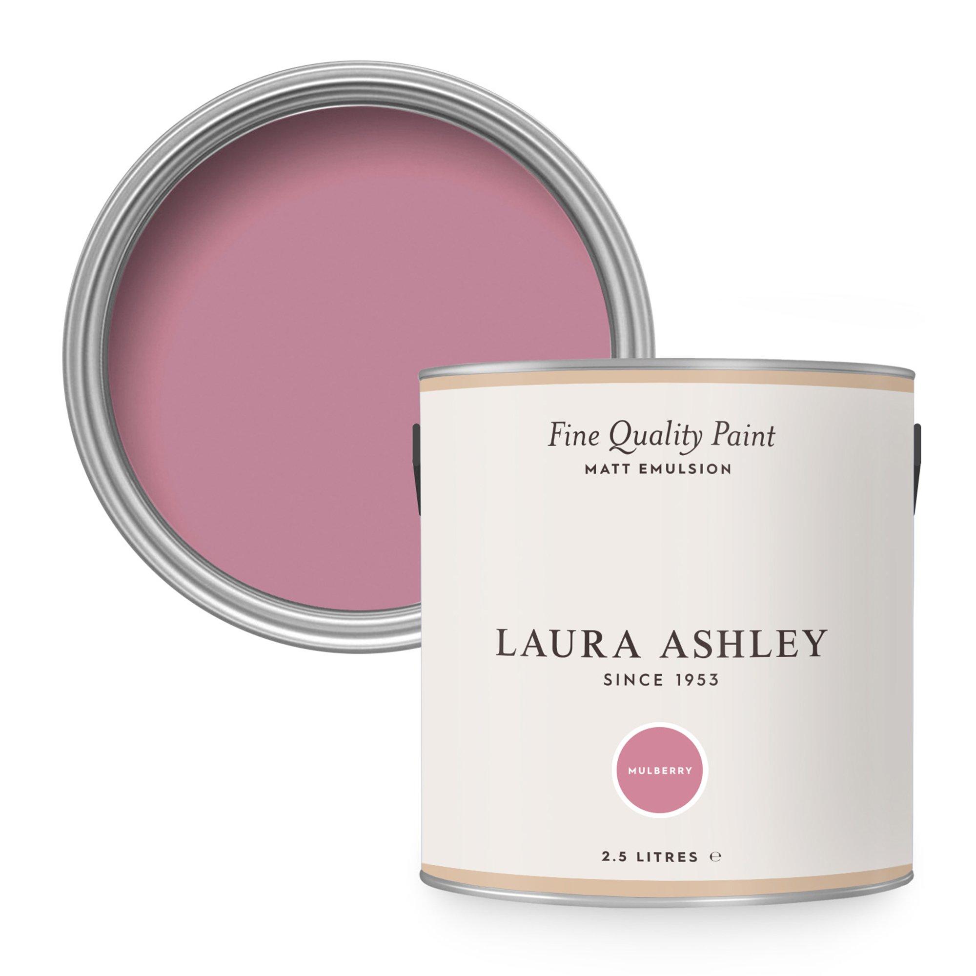 Laura Ashley  Matt Emulsion Paint - Mulberry - 2.5L