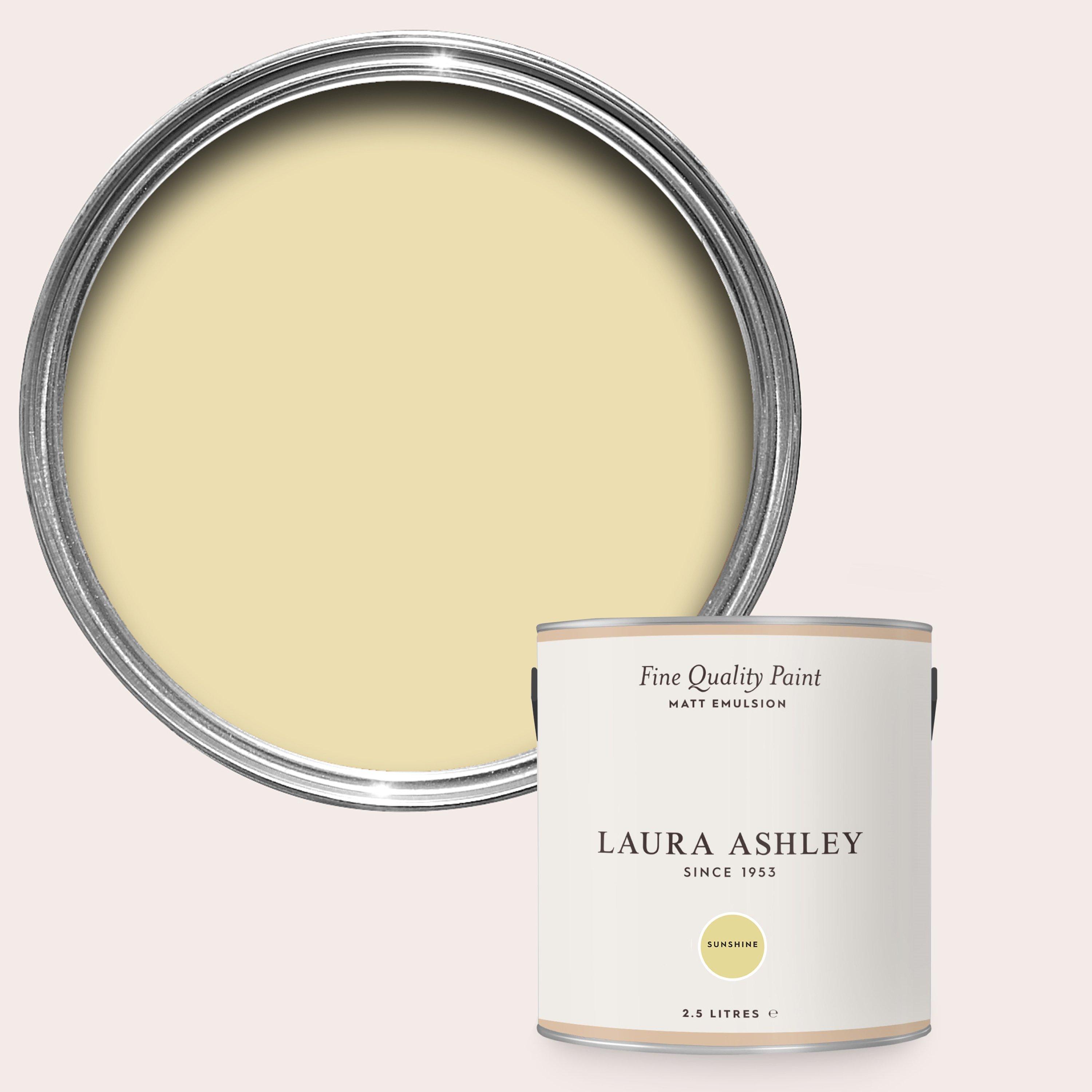 Laura Ashley  Matt Emulsion Paint - Sunshine - 5L