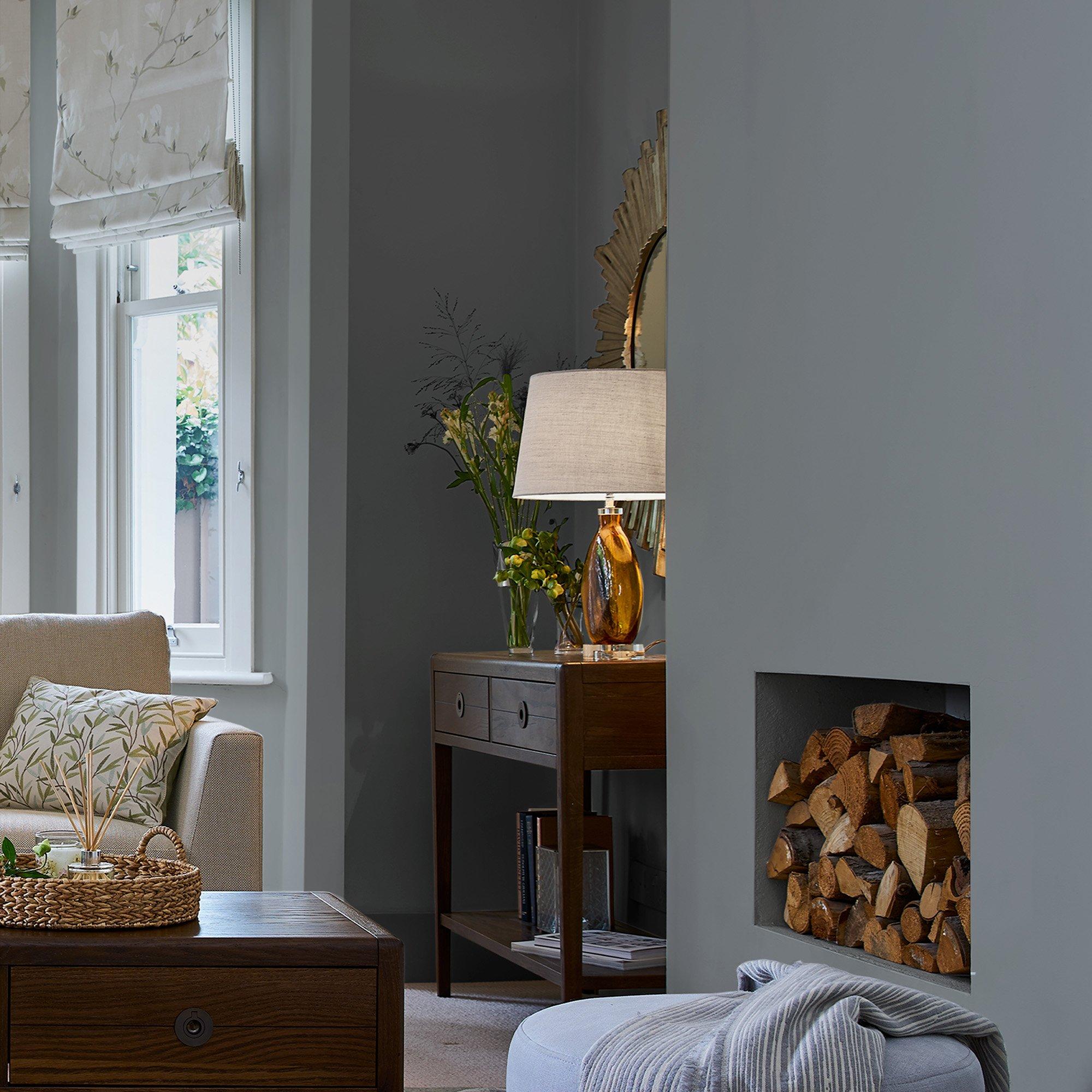 Slate - Laura Ashley - Laura Ashley Matt Emulsion Paint  - Slate - 2