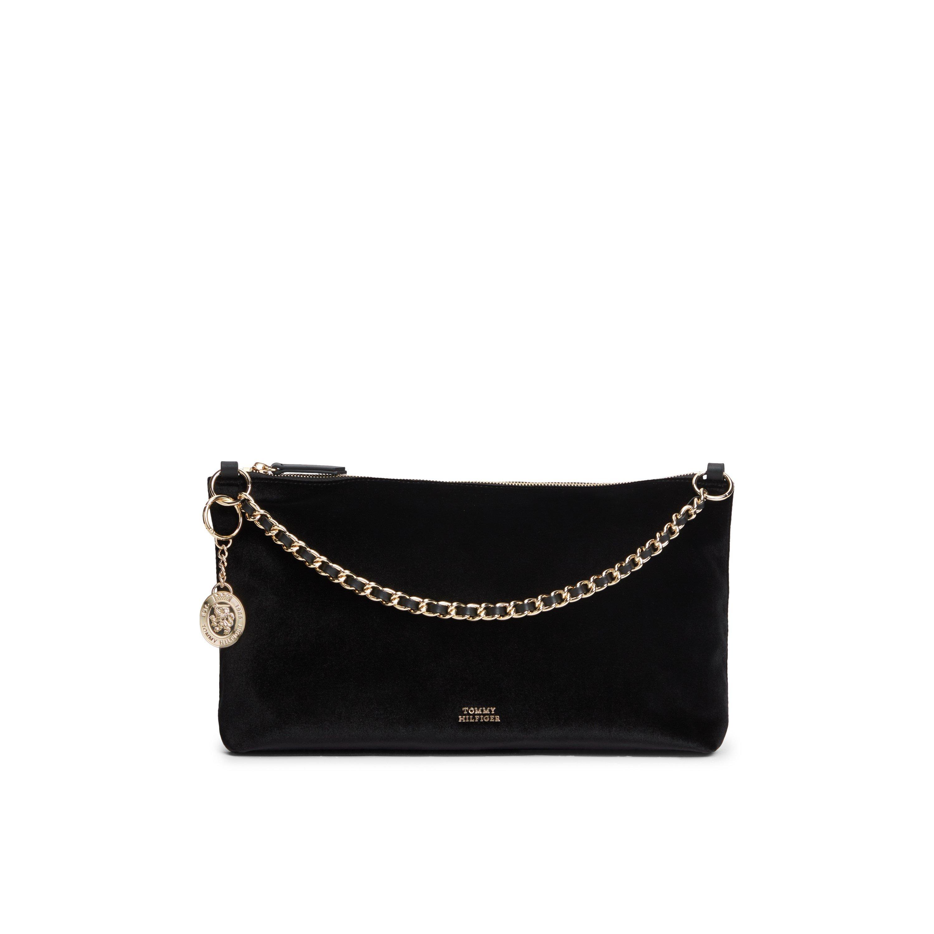 Black - Tommy Hilfiger - Tommy Dt Mn Bag Velv Ld64 - 1