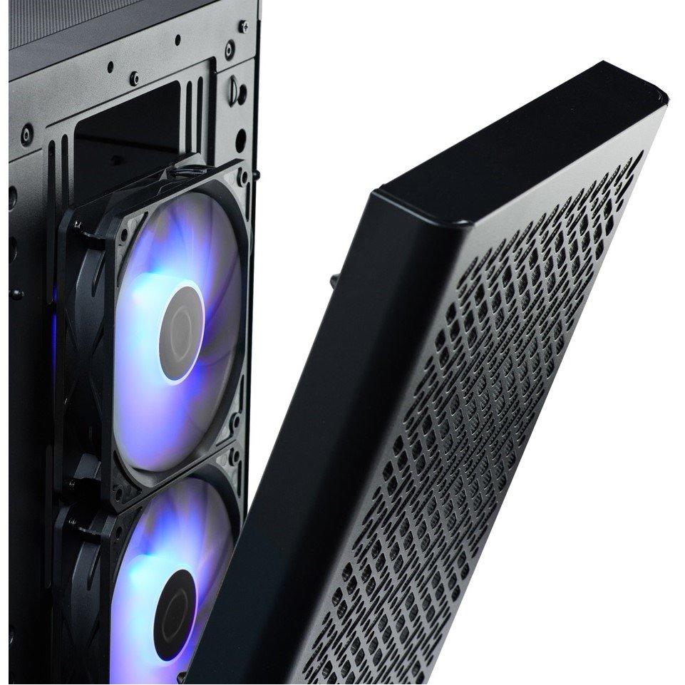 Black - Cooler Master - Cooler Master Elite 502 Midi Tower Black - 2