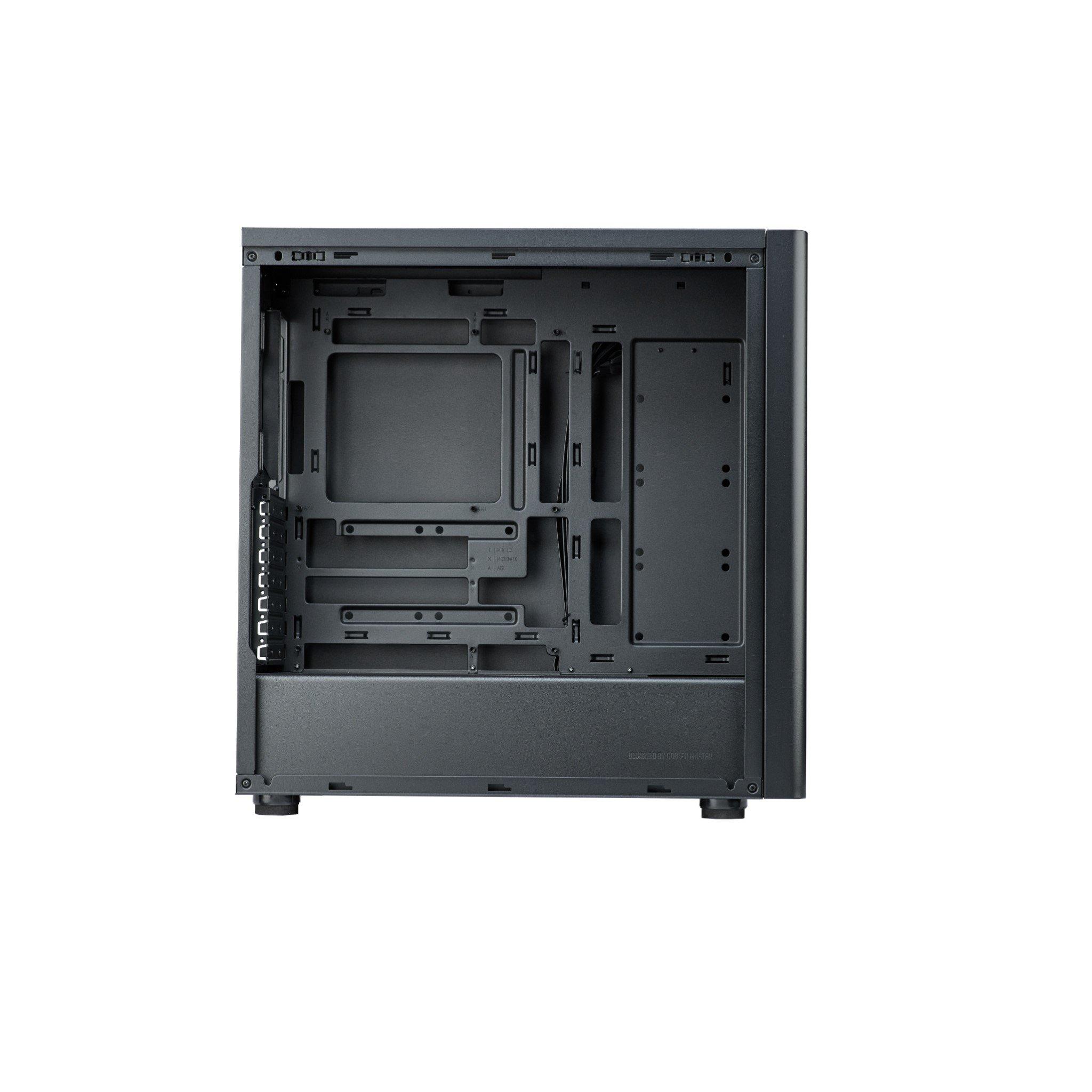 Black - Cooler Master - Cooler Master Elite 502 Midi Tower Black - 6