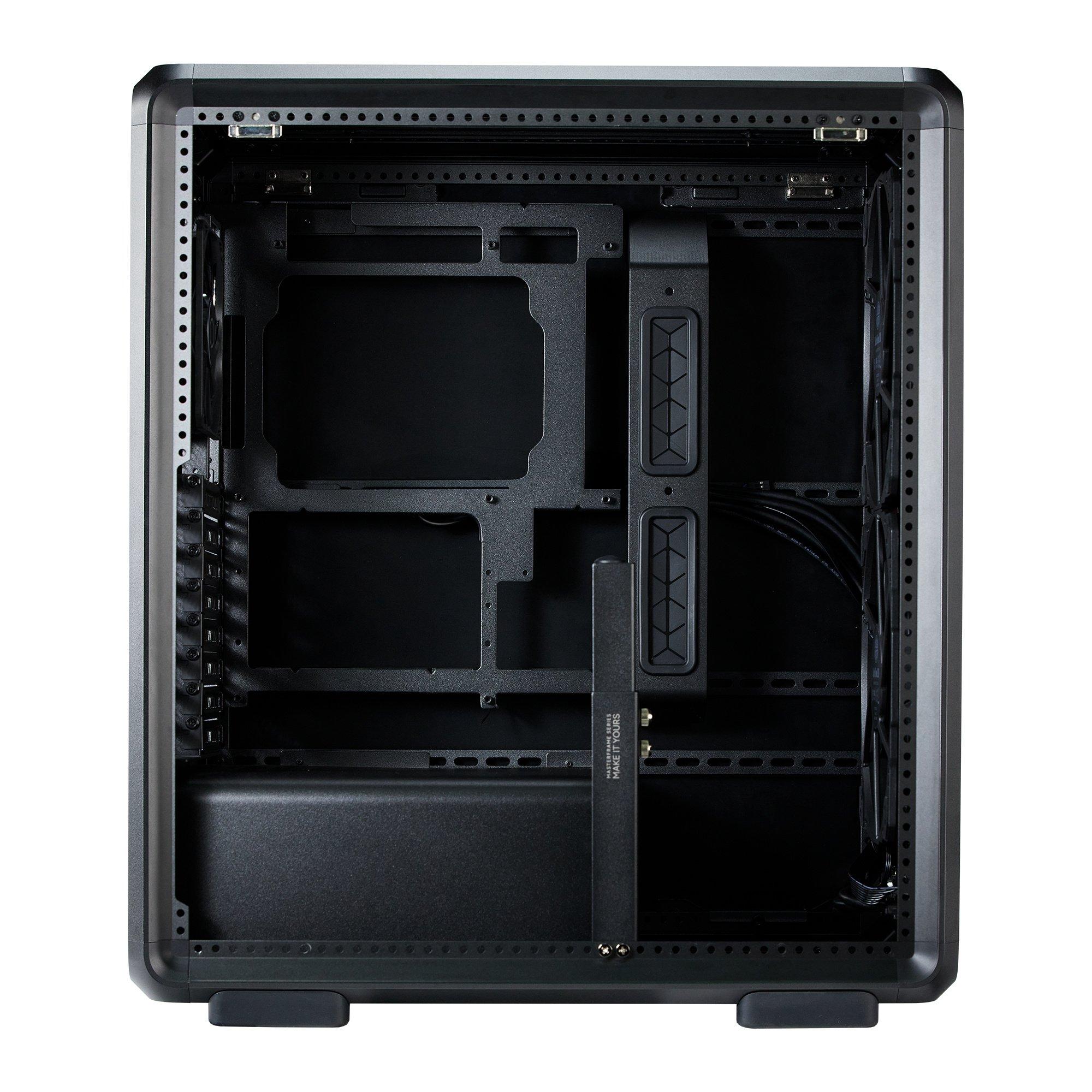 Black - Cooler Master - Master Frame 500 Mesh ARGB Computer Case - 13