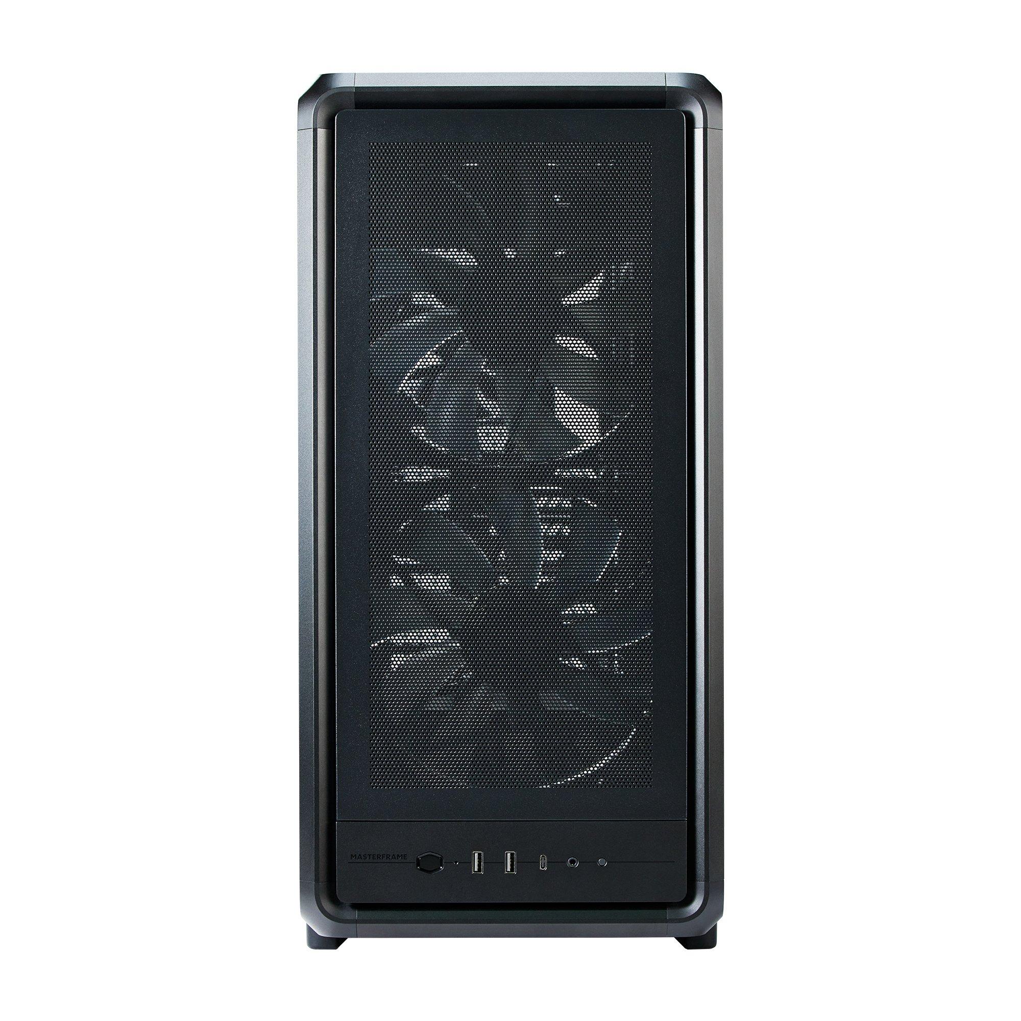 Black - Cooler Master - Master Frame 500 Mesh ARGB Computer Case - 15