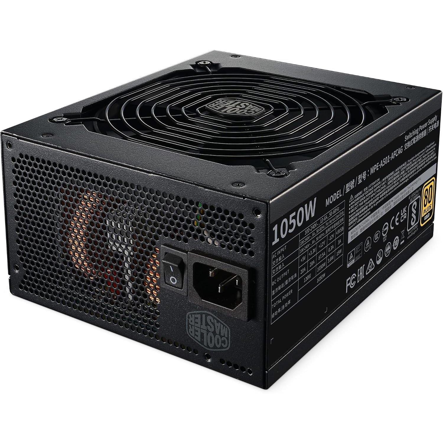 Cooler Master | MWE Gold 1050 V2 1050W PSU ATX 3.1 PCIe 5.1 80 PLUS ...