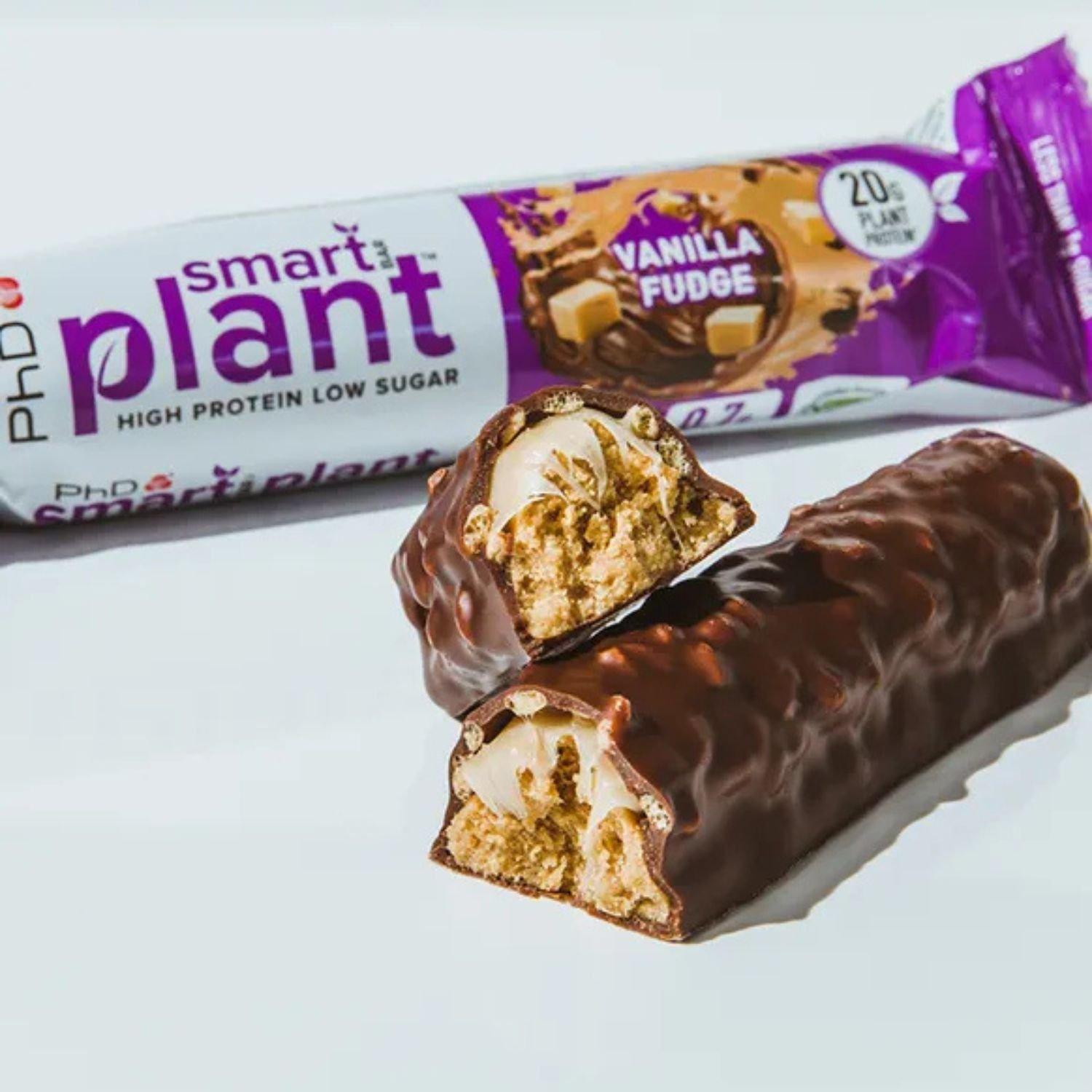 Vanilla Fudge - PHD - PHD Smart Plant Vegan Protein Bar (12 x 64g) - 2