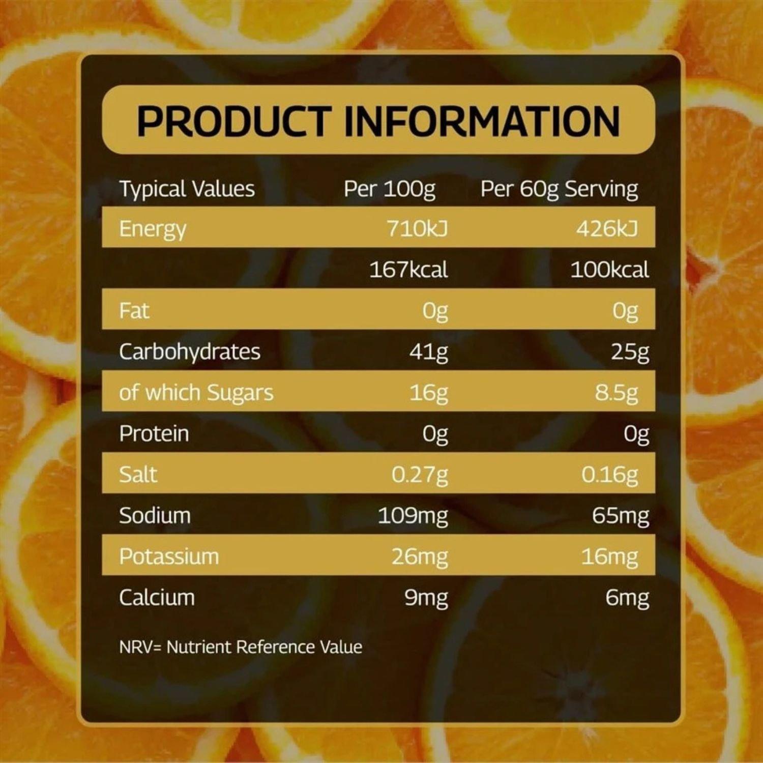 Citrus - Healthspan Elite - Healthspan Elite: Energy Gels (24 x 60g) - 2