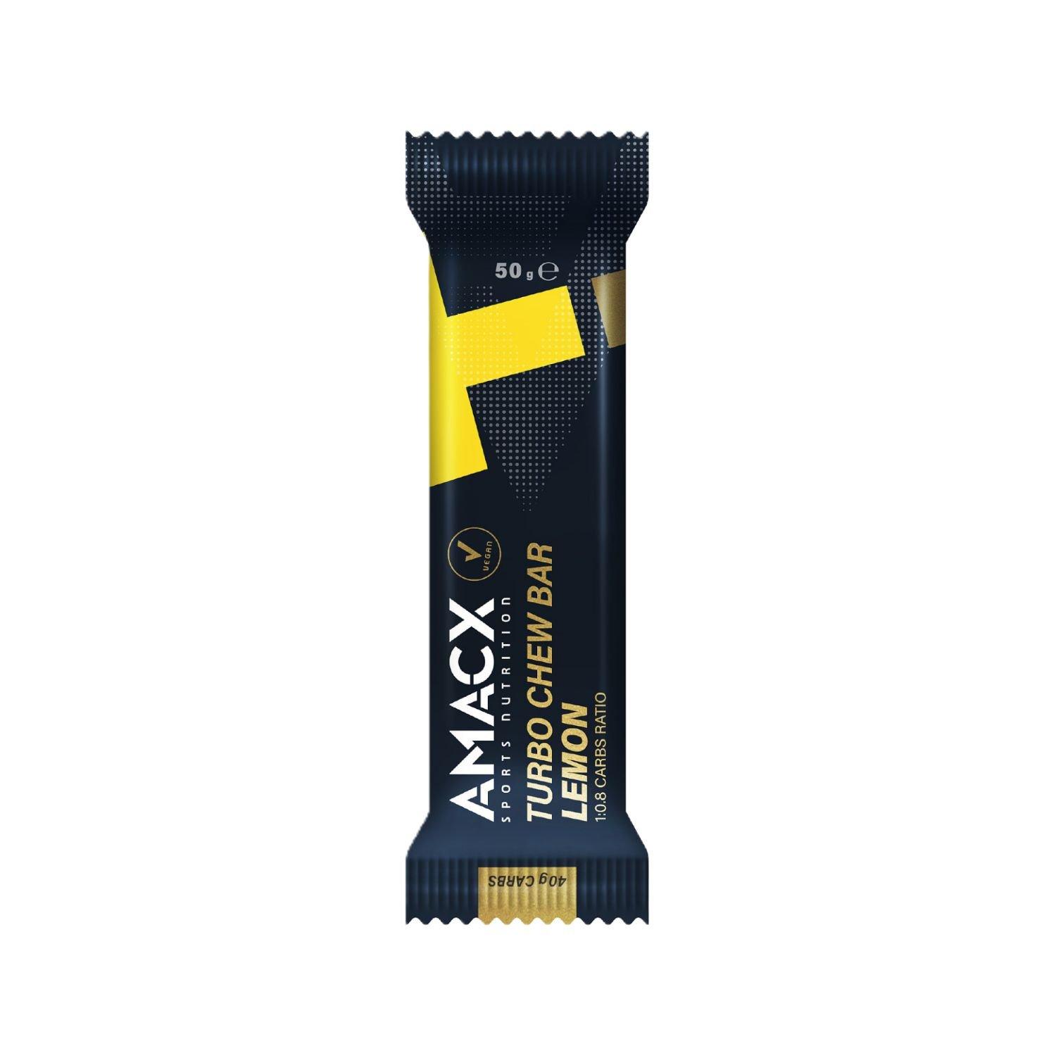 Amacx AMACX Turbo Chew Bar (12 x 50g) - Lemon