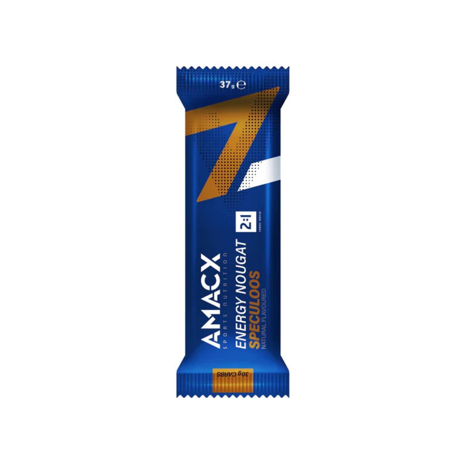 Amacx  Energy Nougat (12 X 37G) - Speculoos - Pack of 12