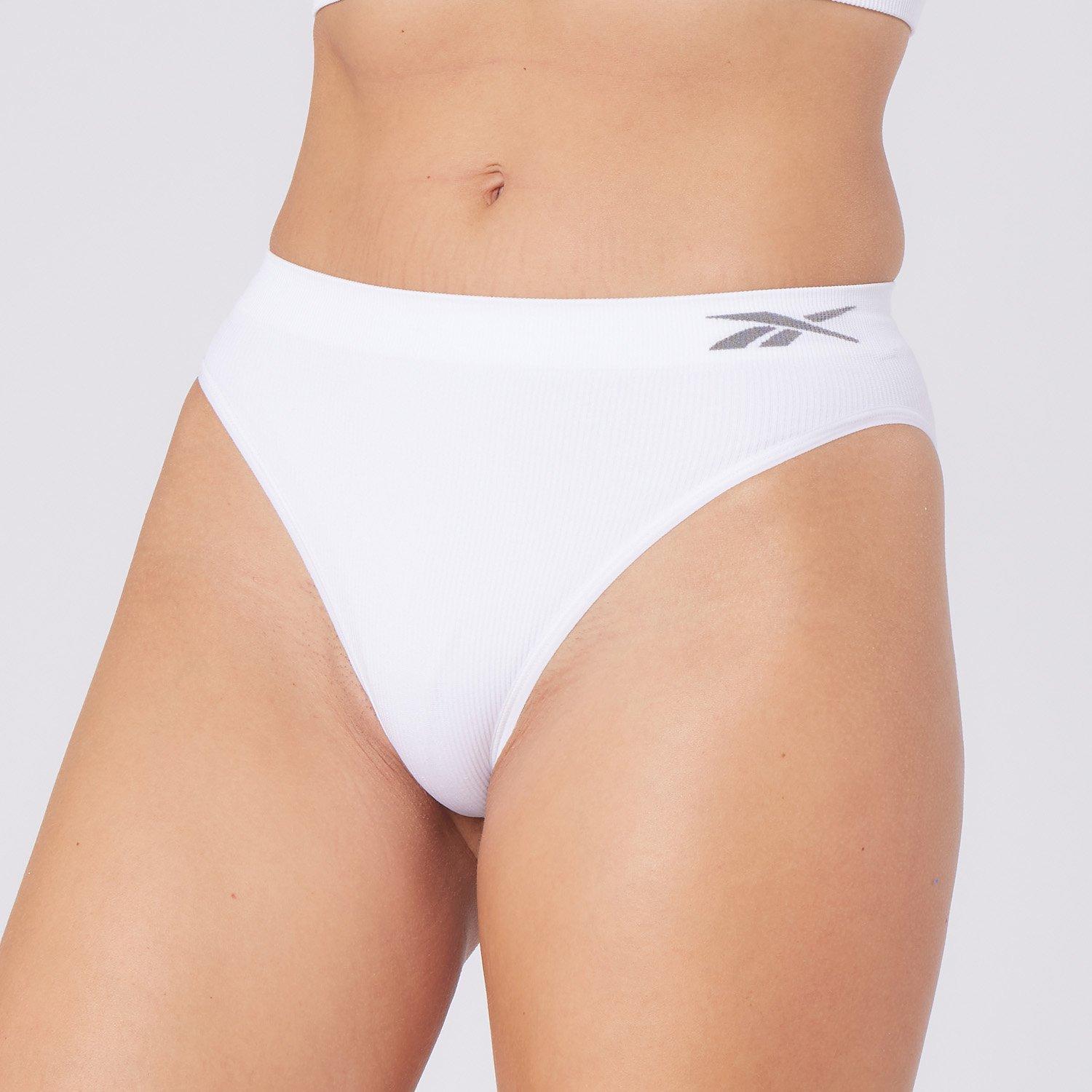 Black/Whit/Grey - Reebok - Reebok Womens 3 pack Seamless Briefs - 8