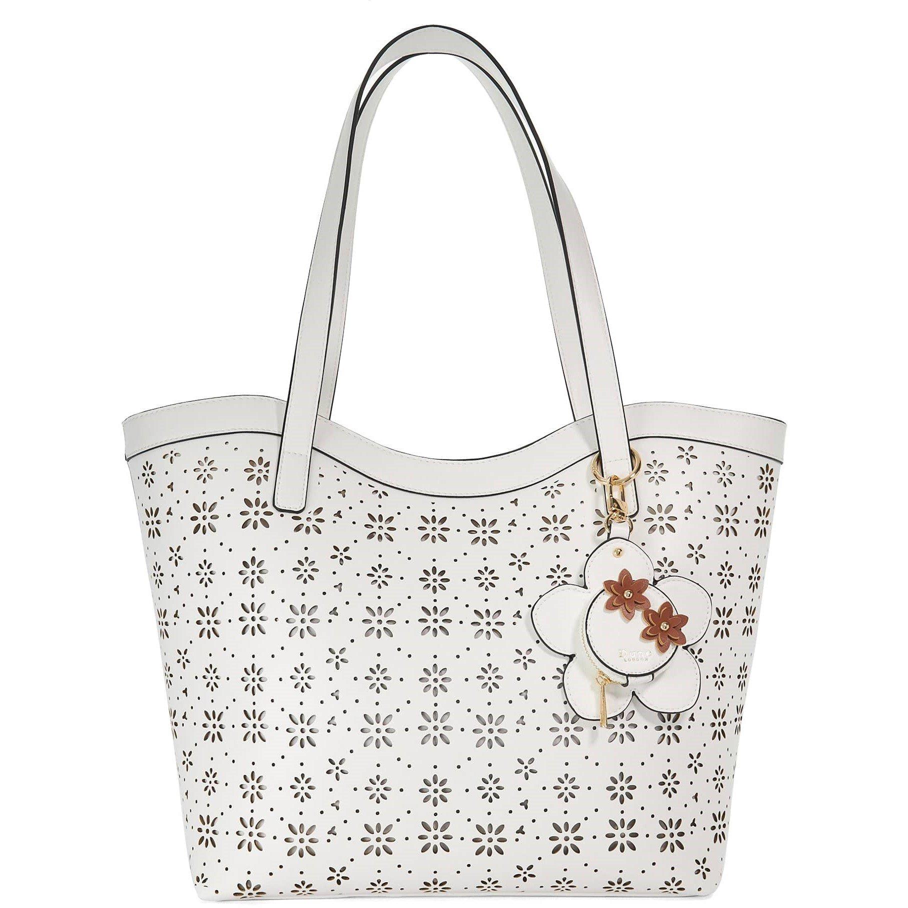 Dune London Women's Daizies Tote Bag - White