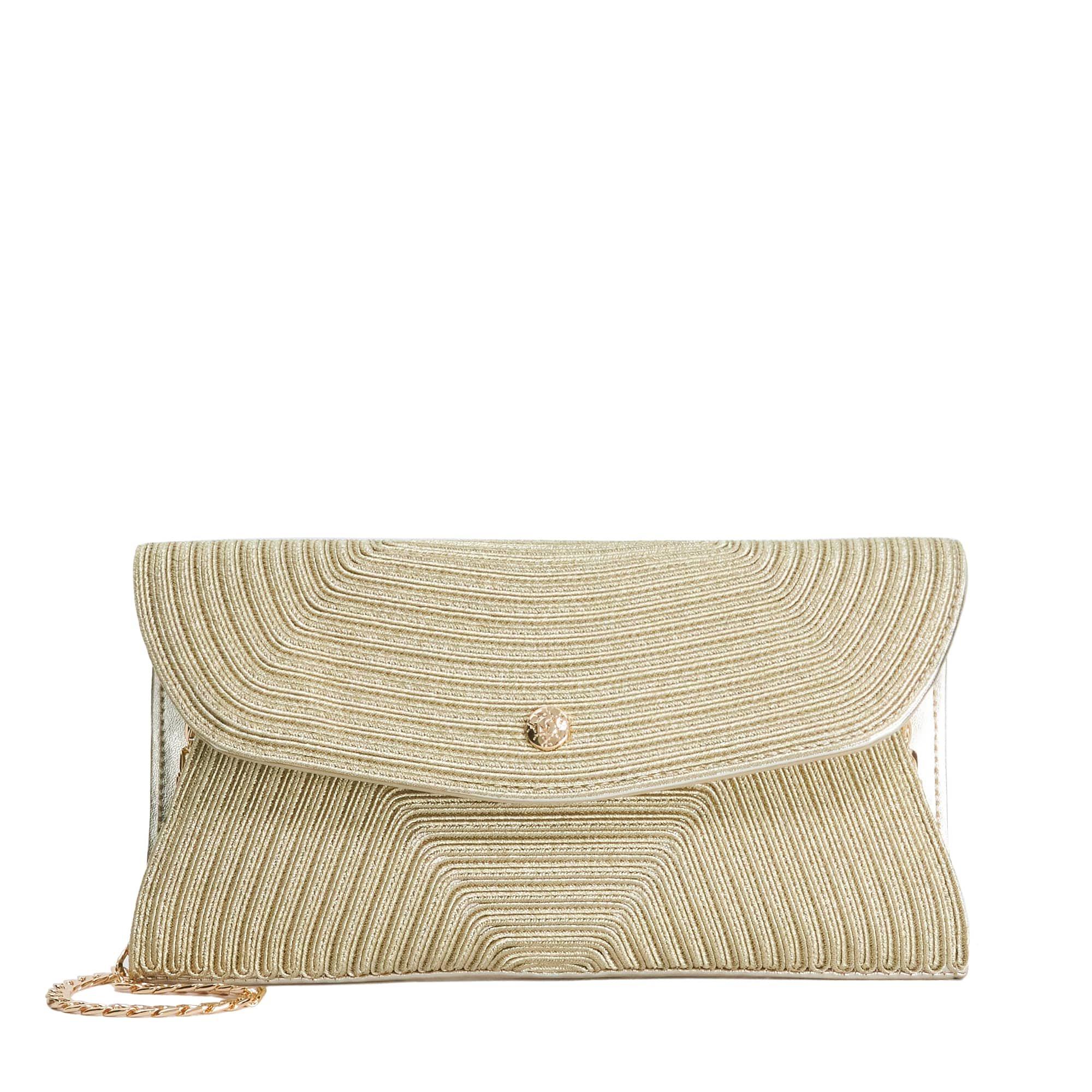Gold - Dune London - Women's Barli Clutch Bag - 1