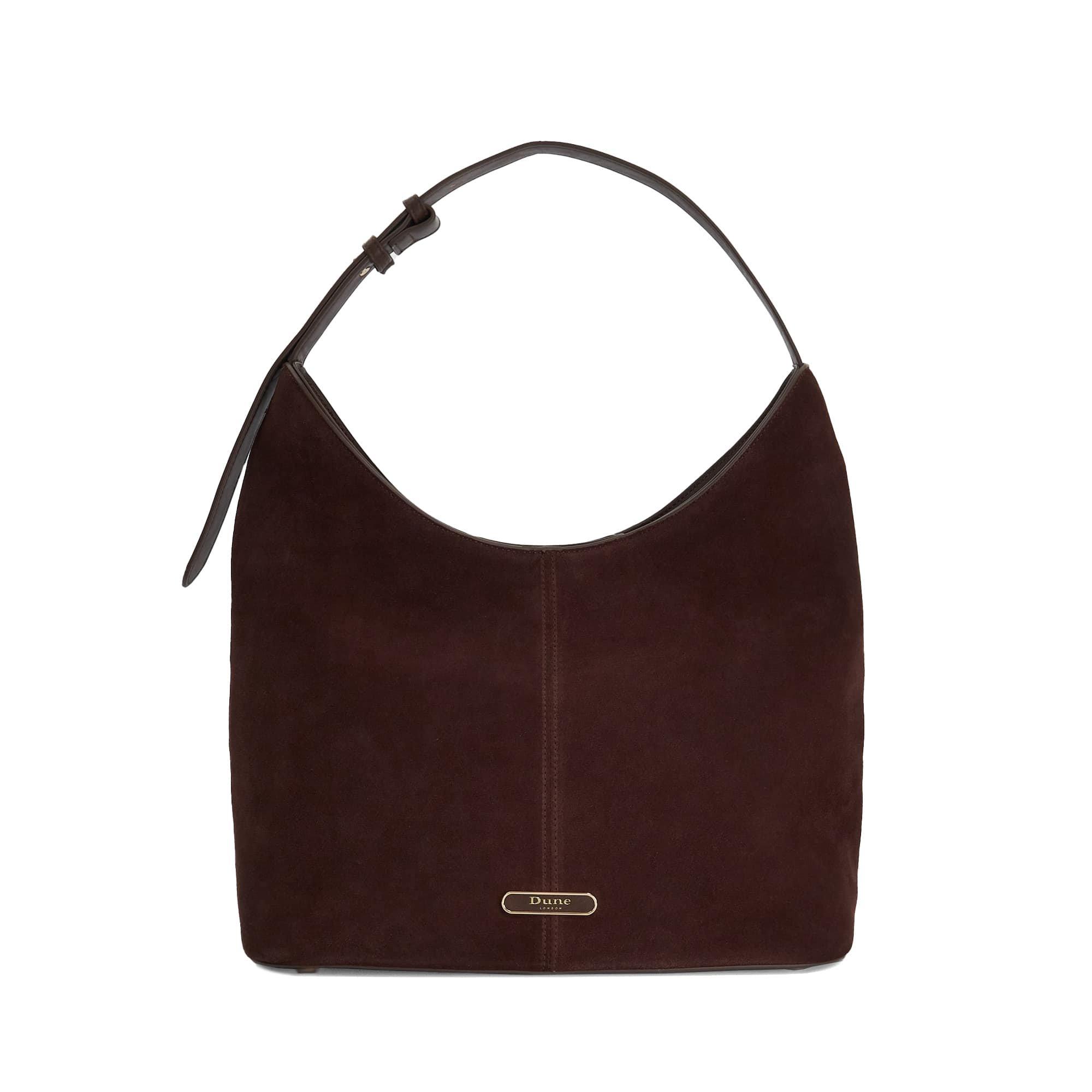 Brown - Dune London - Women's Delightfully Shoulder Bag - 1