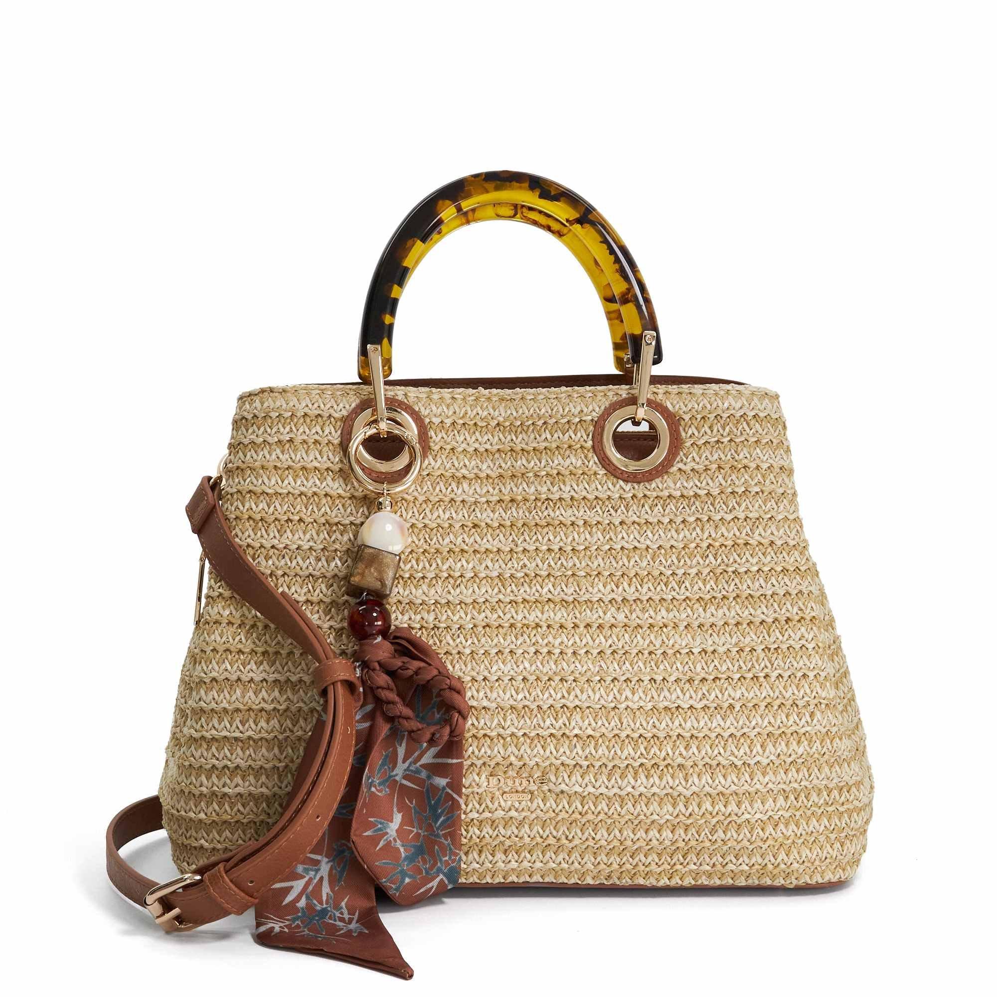 Natural - Dune London - Women's Demmi Straw Bag - 1