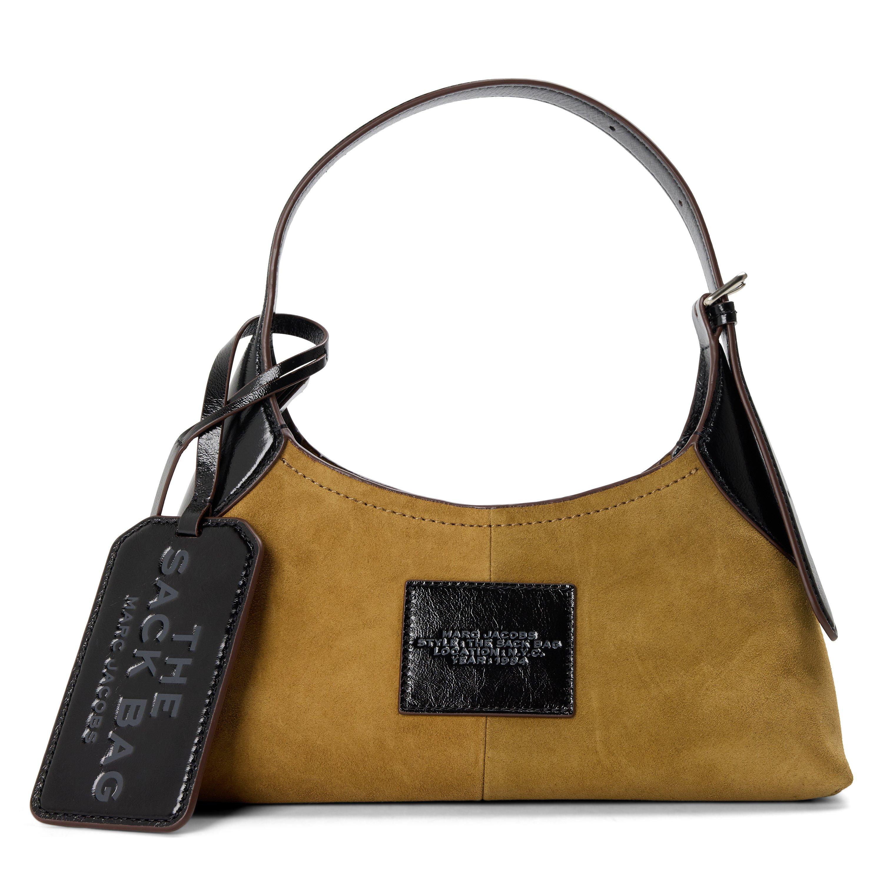 Marc Jacobs Women's Small Belted Sack Leather Shoulder Bag