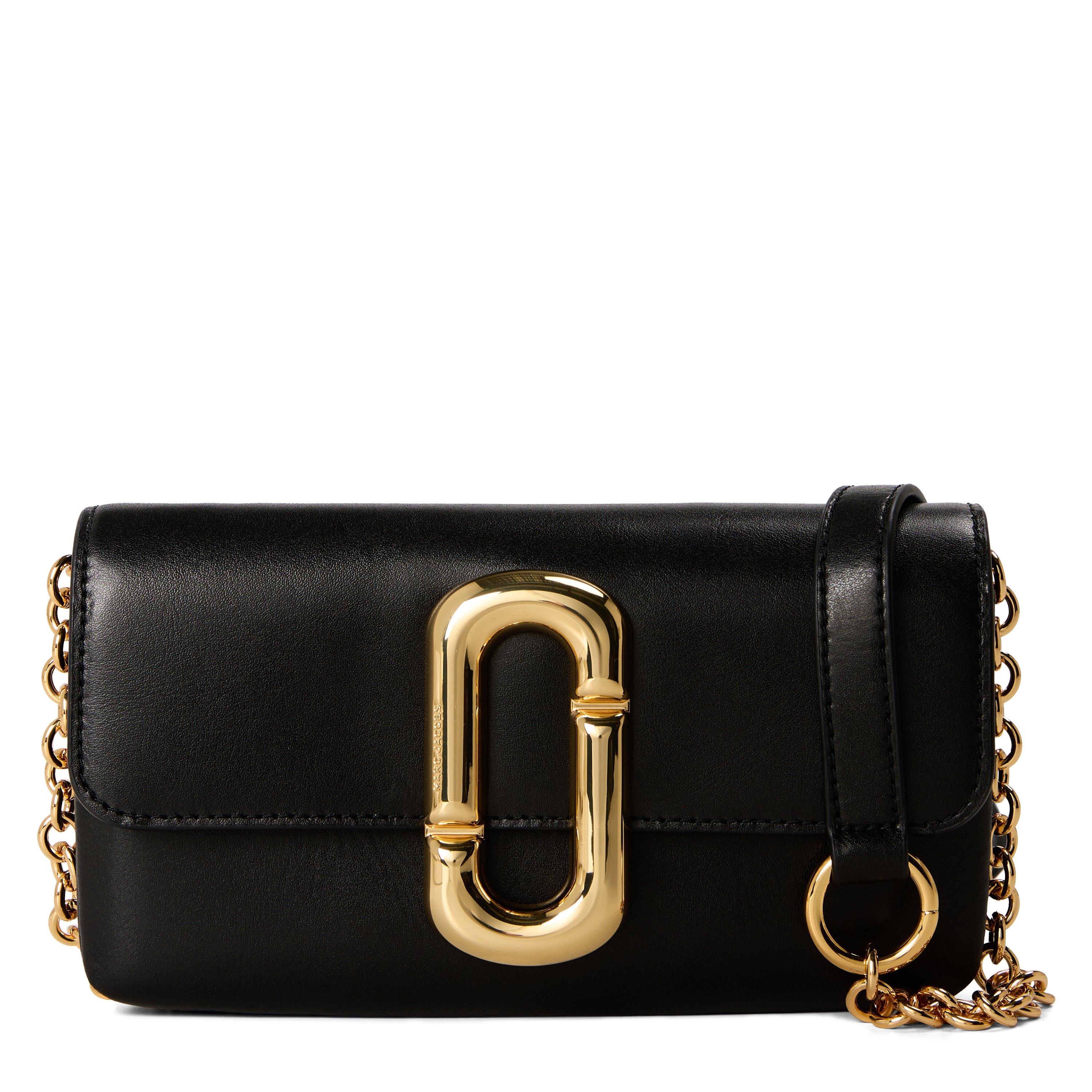 Marc Jacobs Women's J Marc Wallet On Chain - Black
