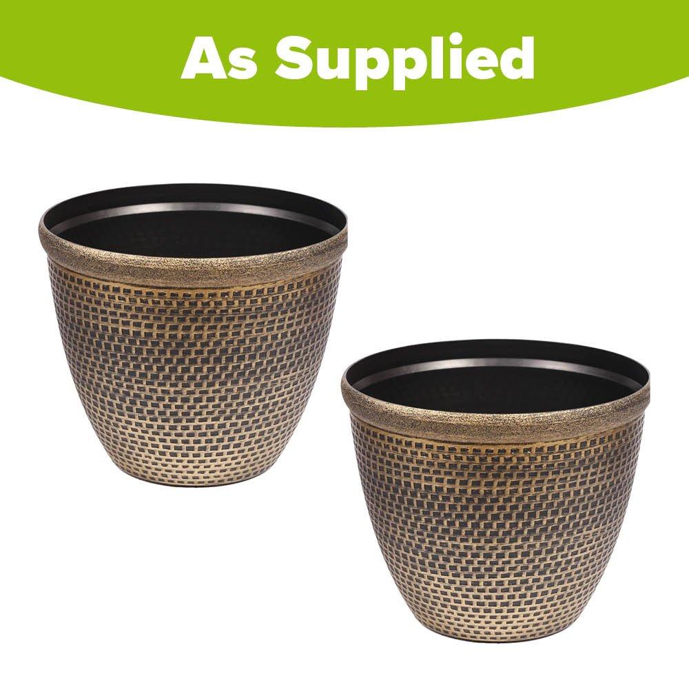 Multi - YouGarden - Pair of Cromarty Planters (30cm) - 2