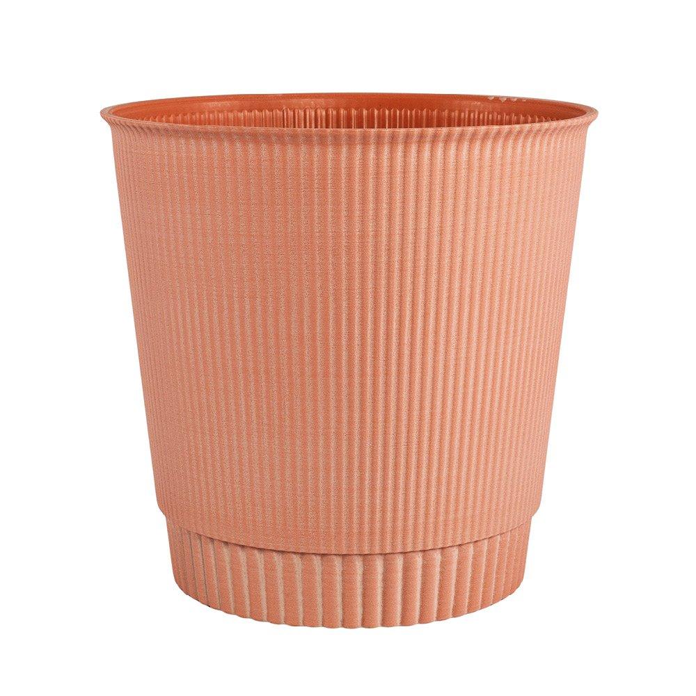 Orange - YouGarden - Pair of Kofi Cover Pots (25cm) - 1