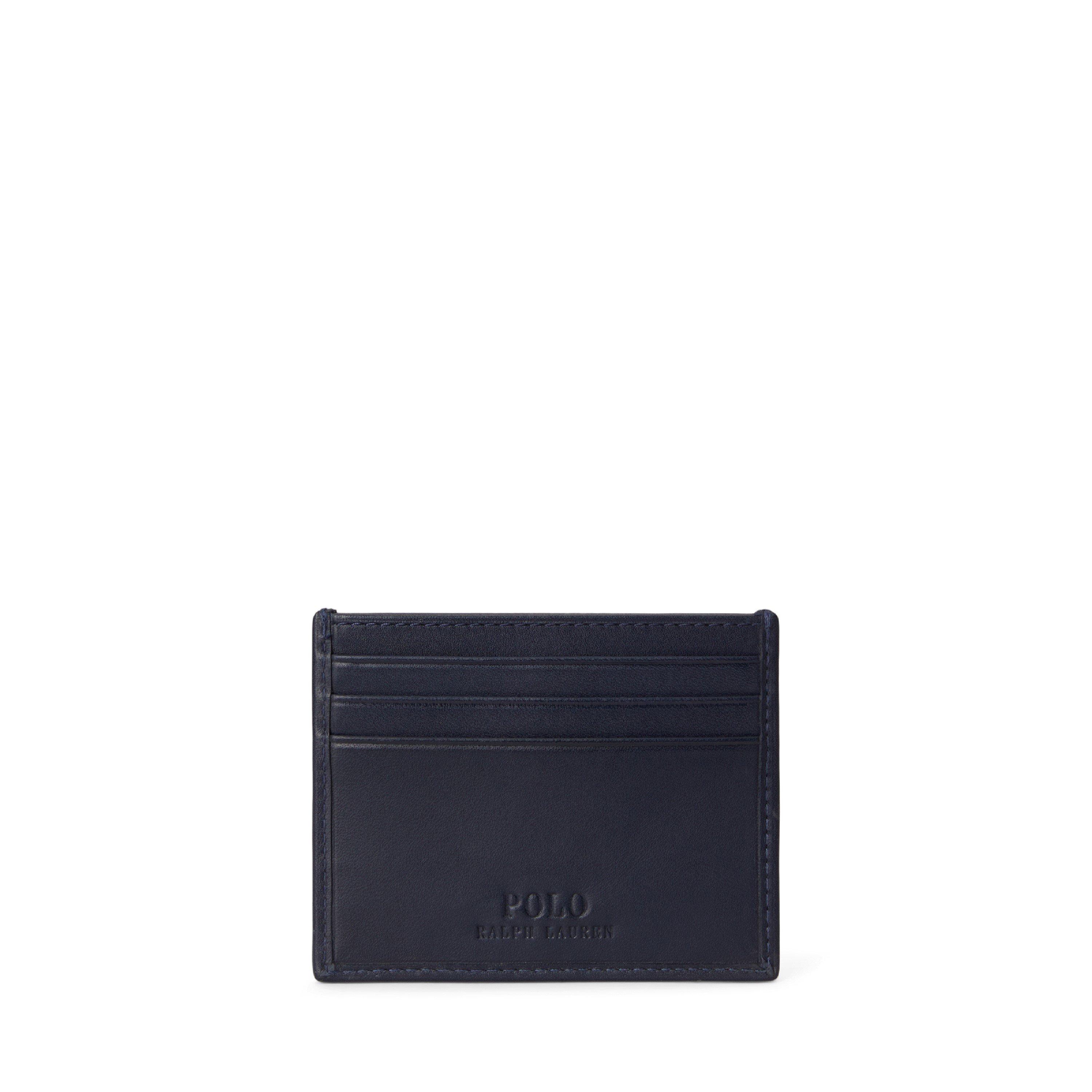 Newport Navy - Polo Ralph Lauren - Polo Bear Leather Medium Credit Card Holder - 2