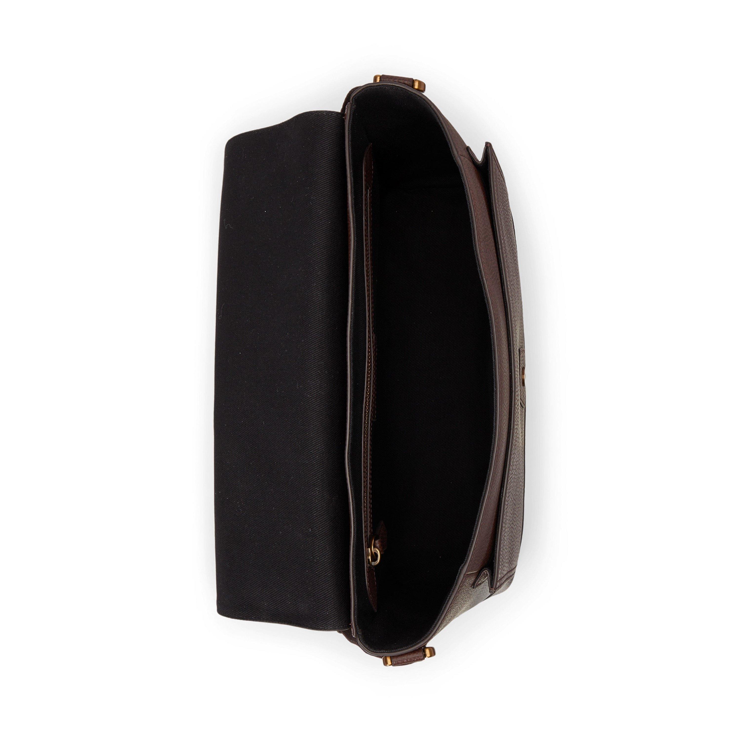 Dark Brown - Polo Ralph Lauren - Polo Lthr L Messenger 64 - 6