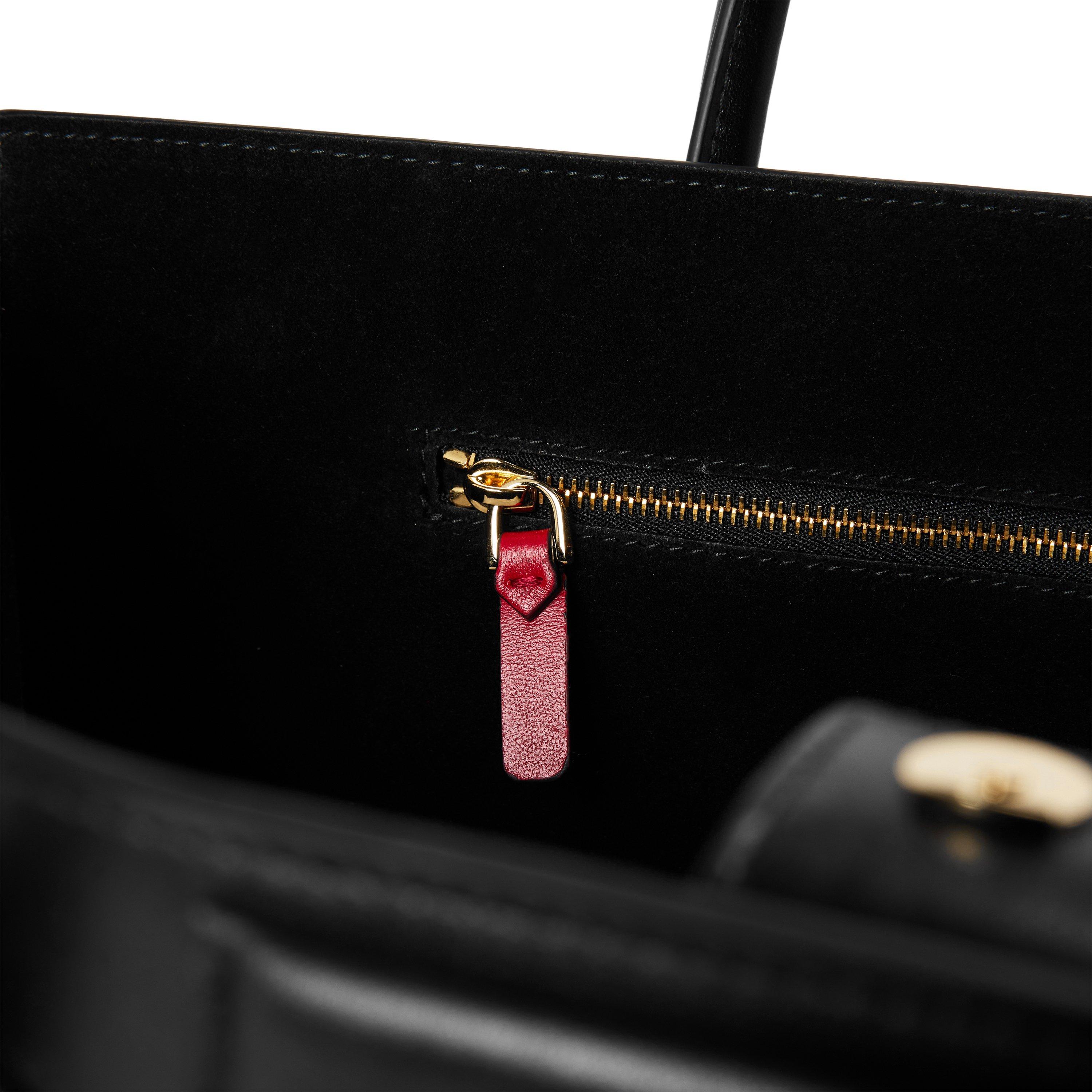Black - GIVENCHY - Women's Antigona Catchall Medium Leather Top Handle Bag - 4