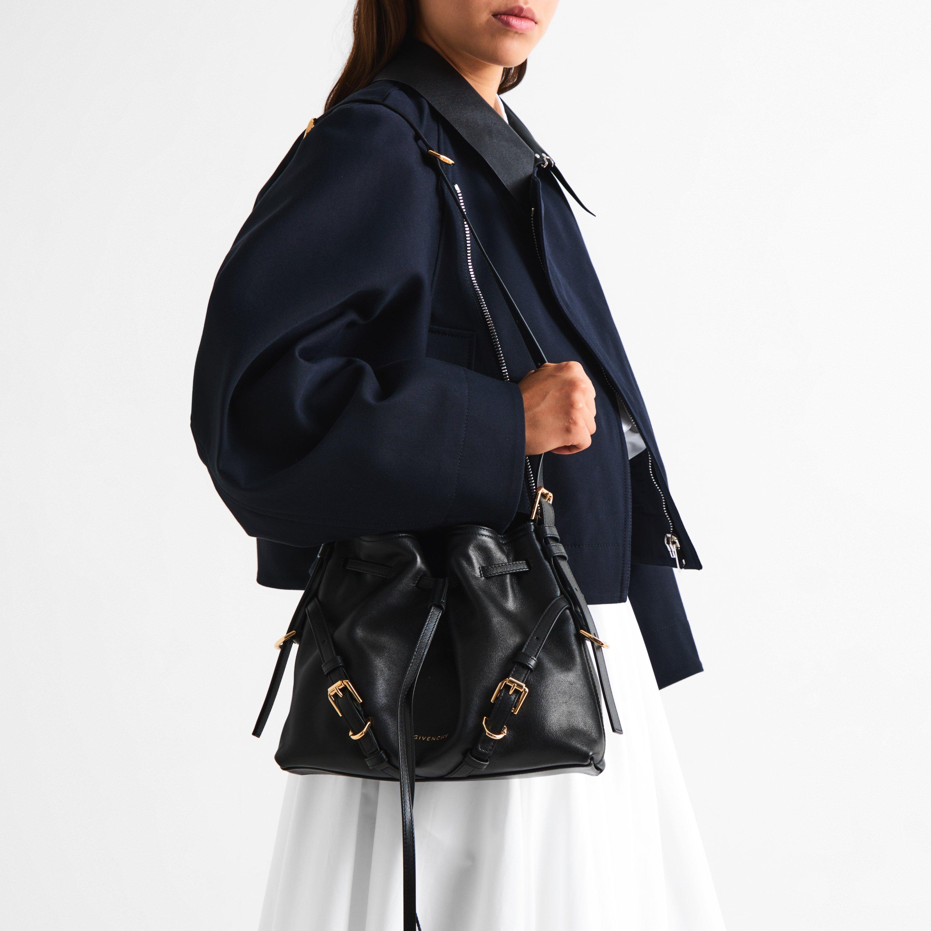 Black - GIVENCHY - GIV Voyou Sml Bkt Ld64 - 3