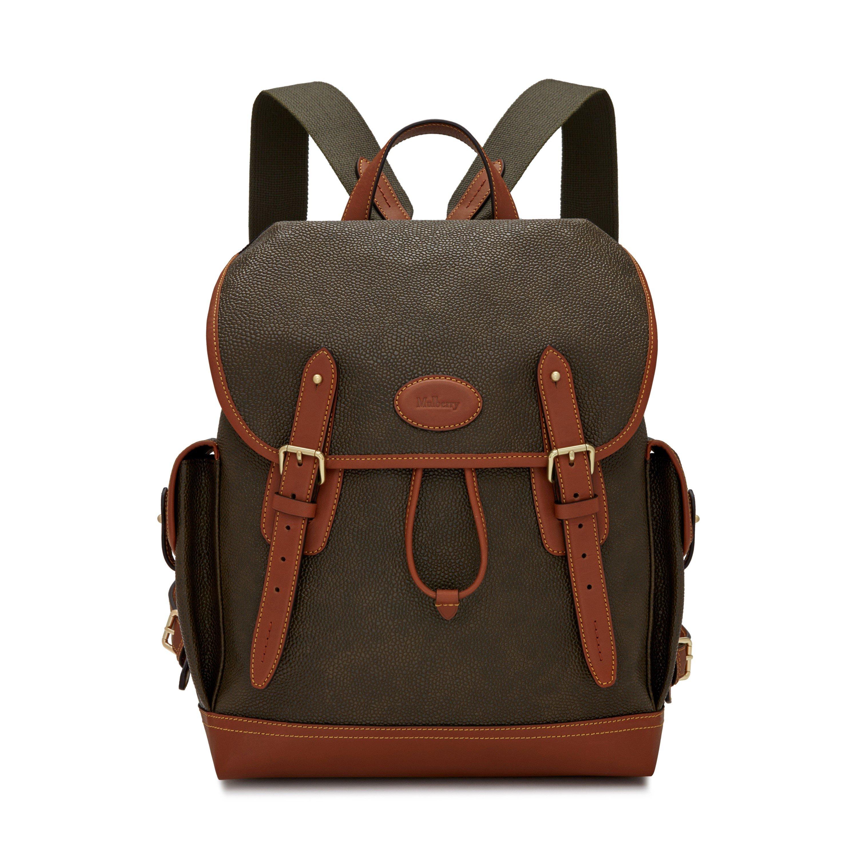 Mole-Cognac - Mulberry - Heritage Backpack Scotchgrain - 1