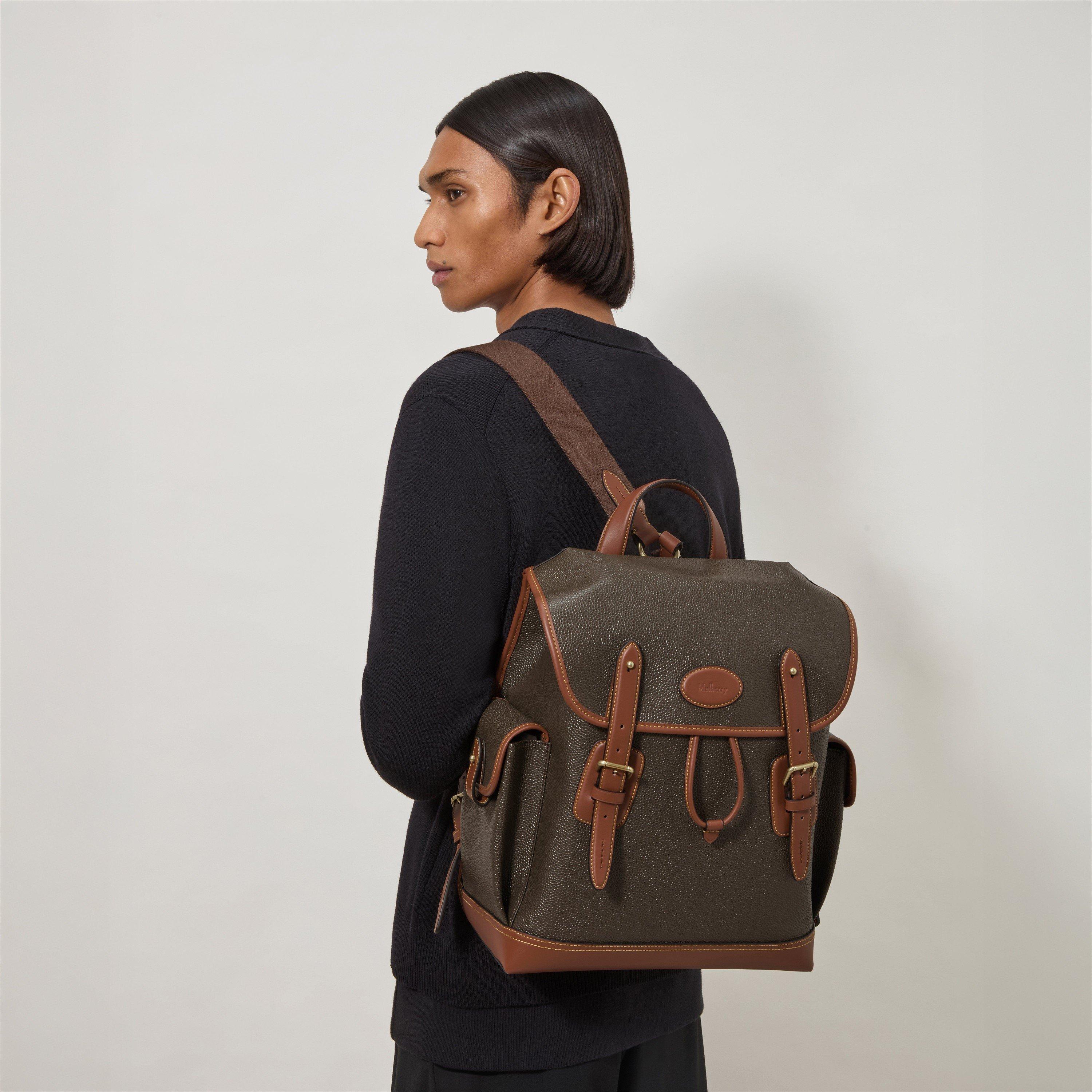 Mole-Cognac - Mulberry - Heritage Backpack Scotchgrain - 2