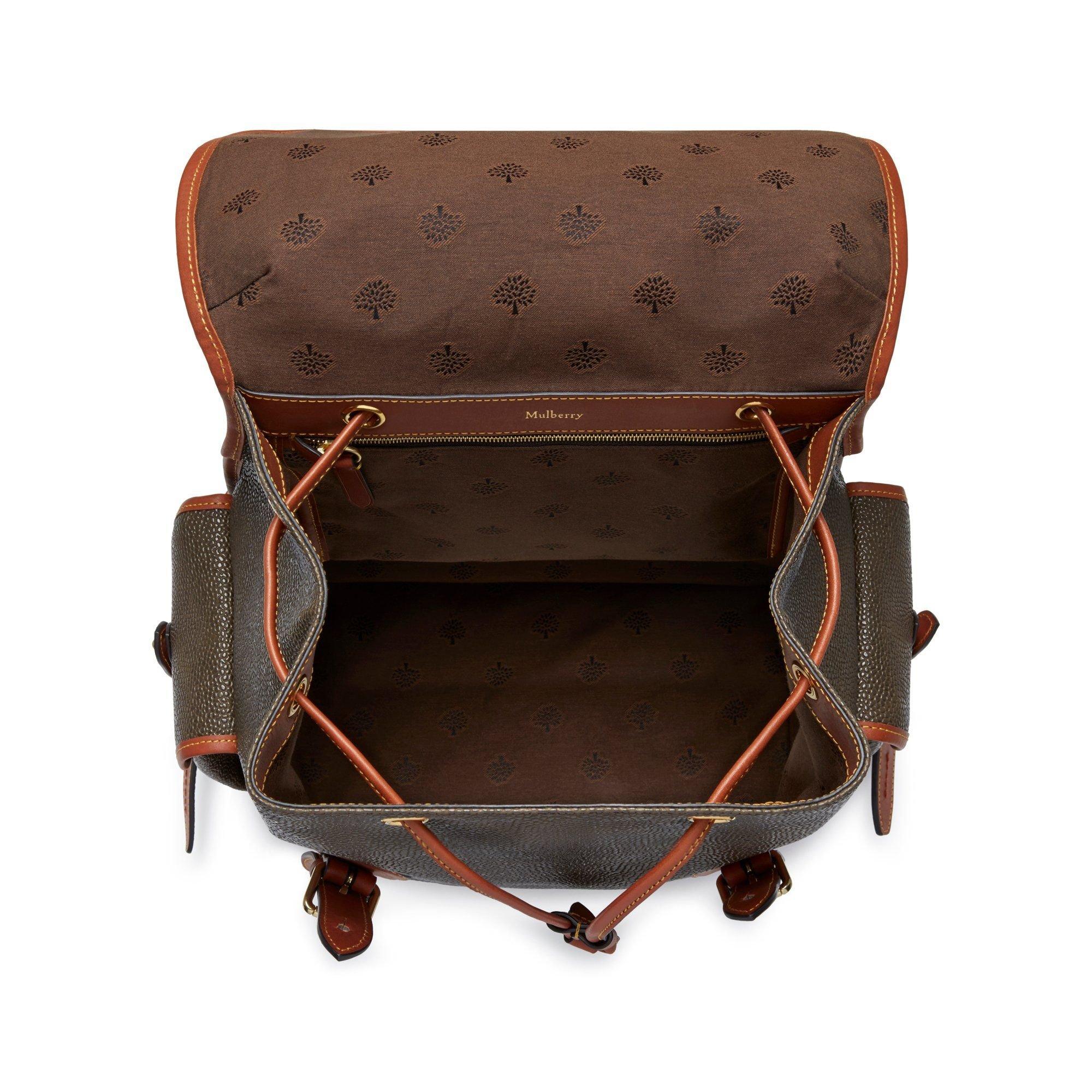 Mole-Cognac - Mulberry - Heritage Backpack Scotchgrain - 4