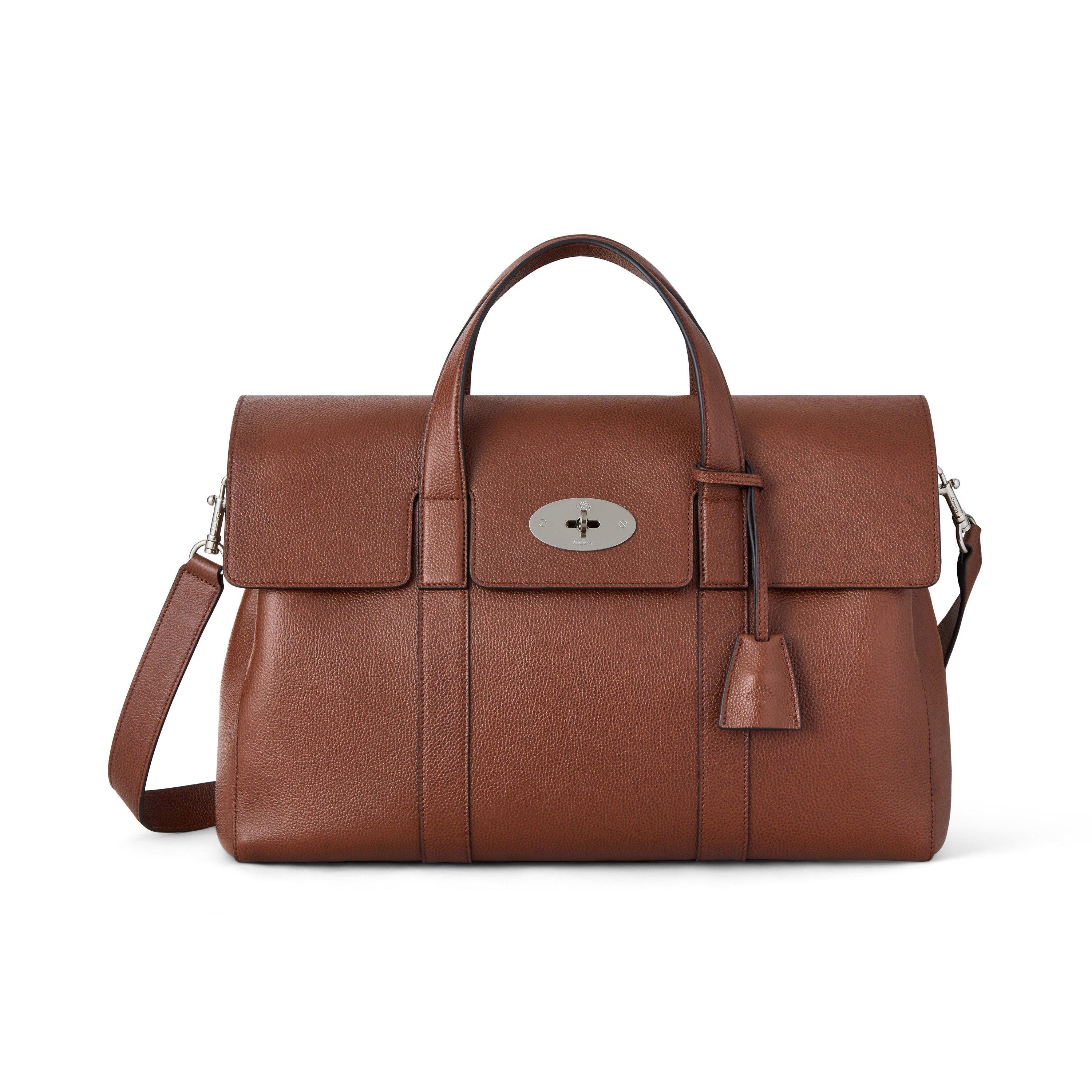 Oak - Mulberry - Heritage Piccadilly Leather Messenger Bag - 1