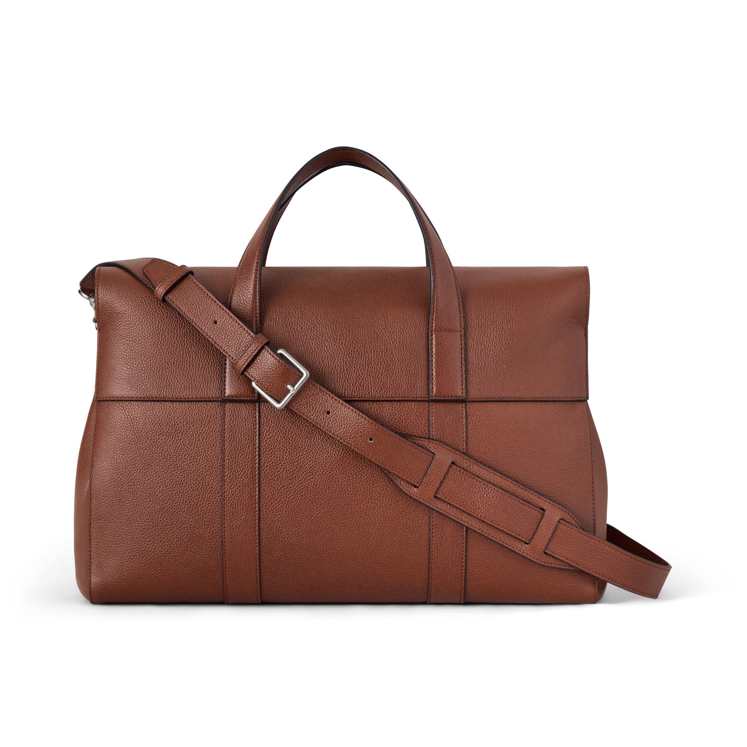 Oak - Mulberry - Heritage Piccadilly Leather Messenger Bag - 2