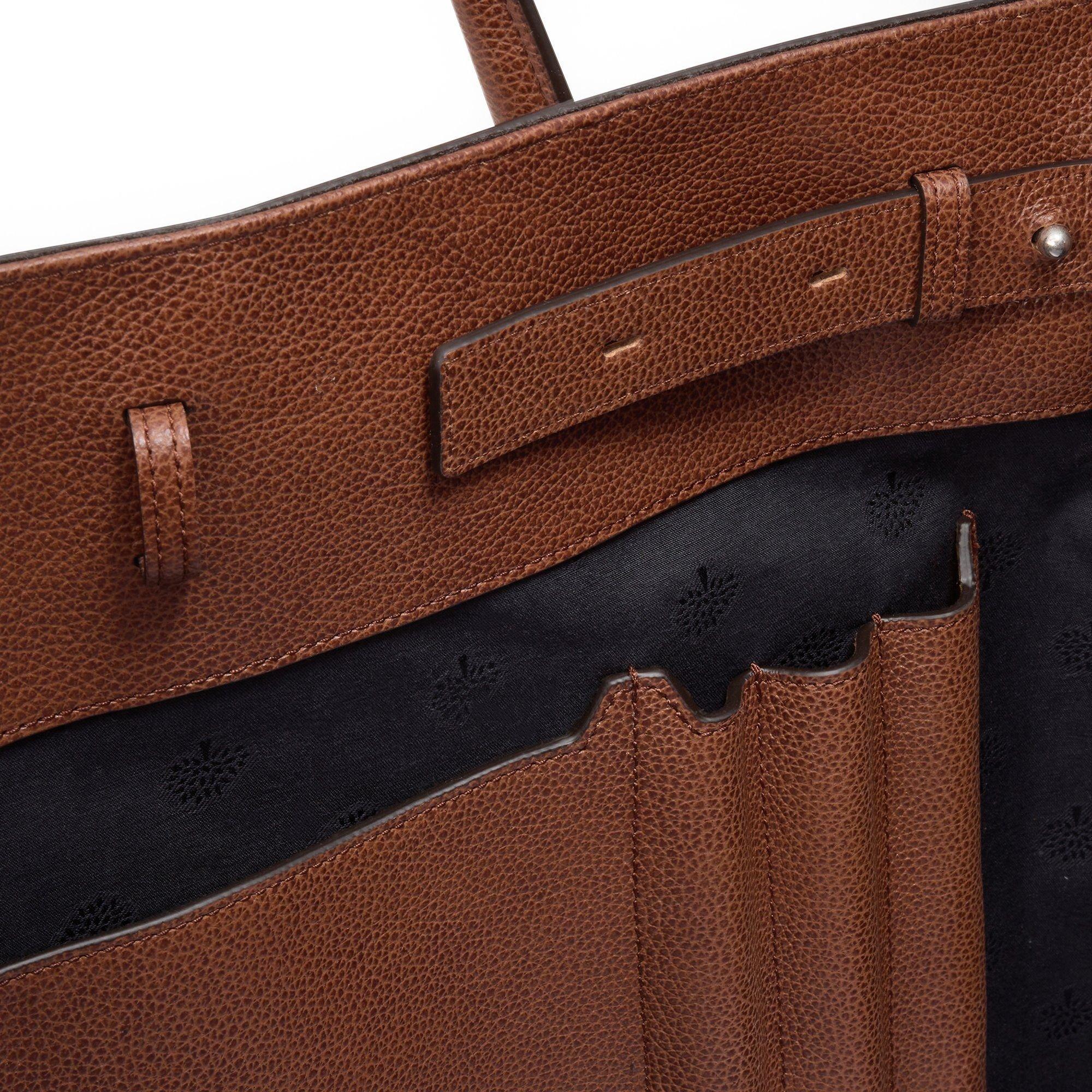 Oak - Mulberry - Piccadilly Heritage Leather Holdall - 4