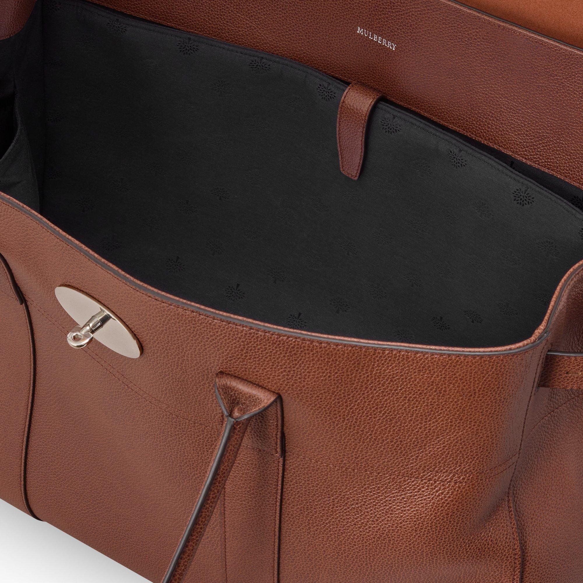 Oak - Mulberry - Piccadilly Heritage Leather Holdall - 5