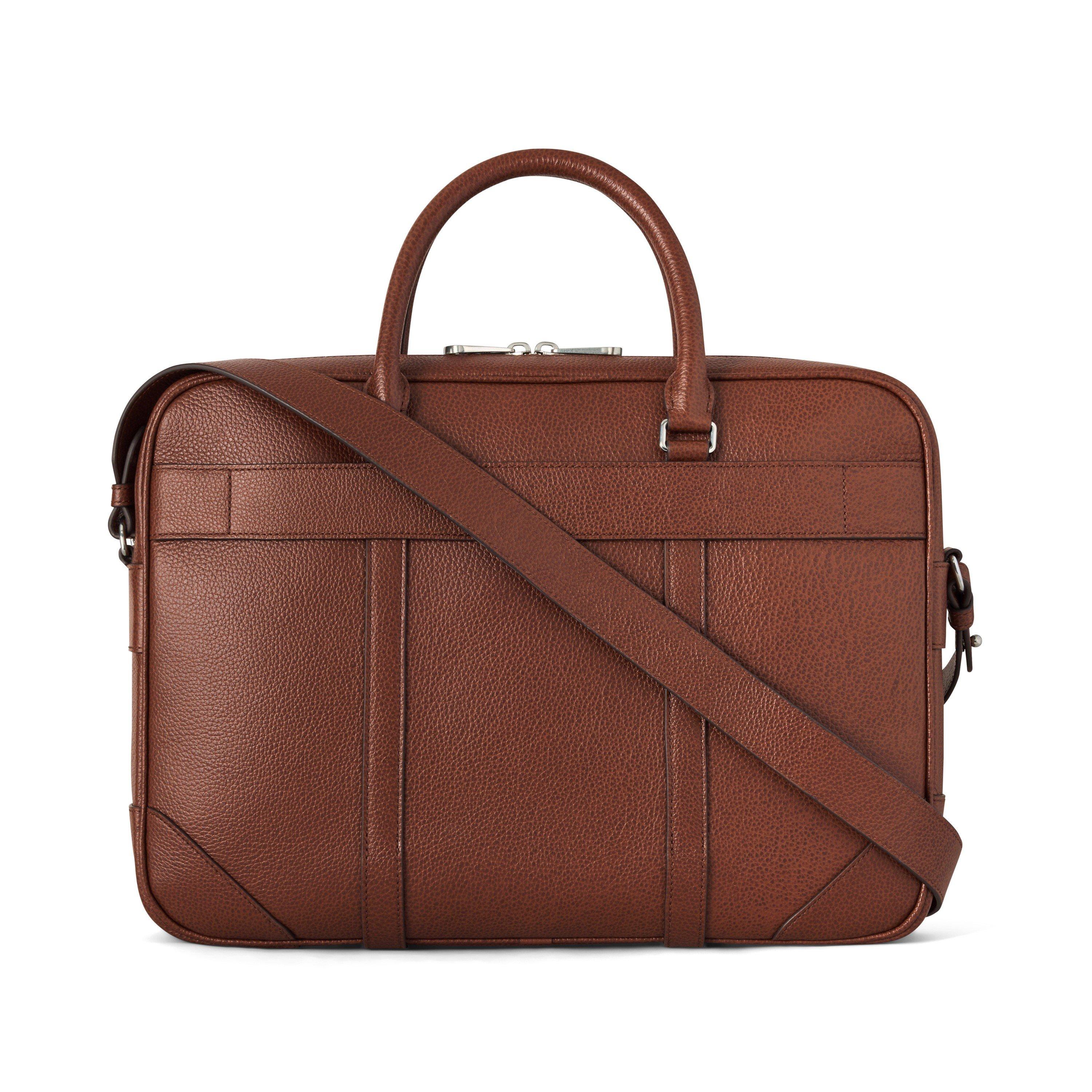 Oak - Mulberry - Heritage Leather Laptop Briefcase - 2