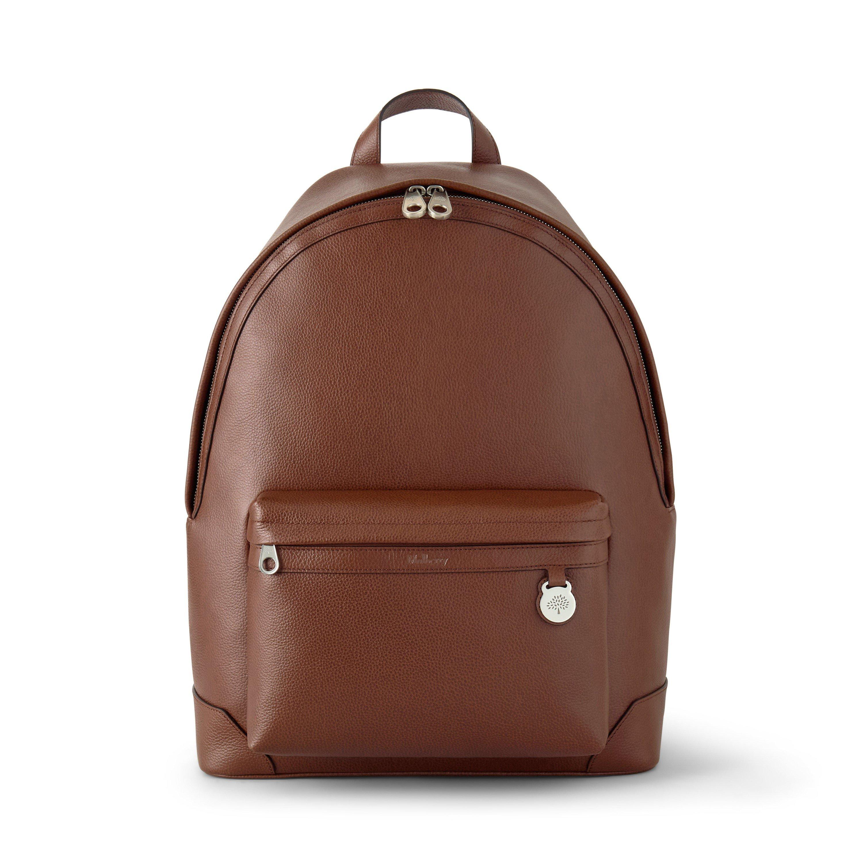 Mulberry Heritage Leather Zipped Backpack