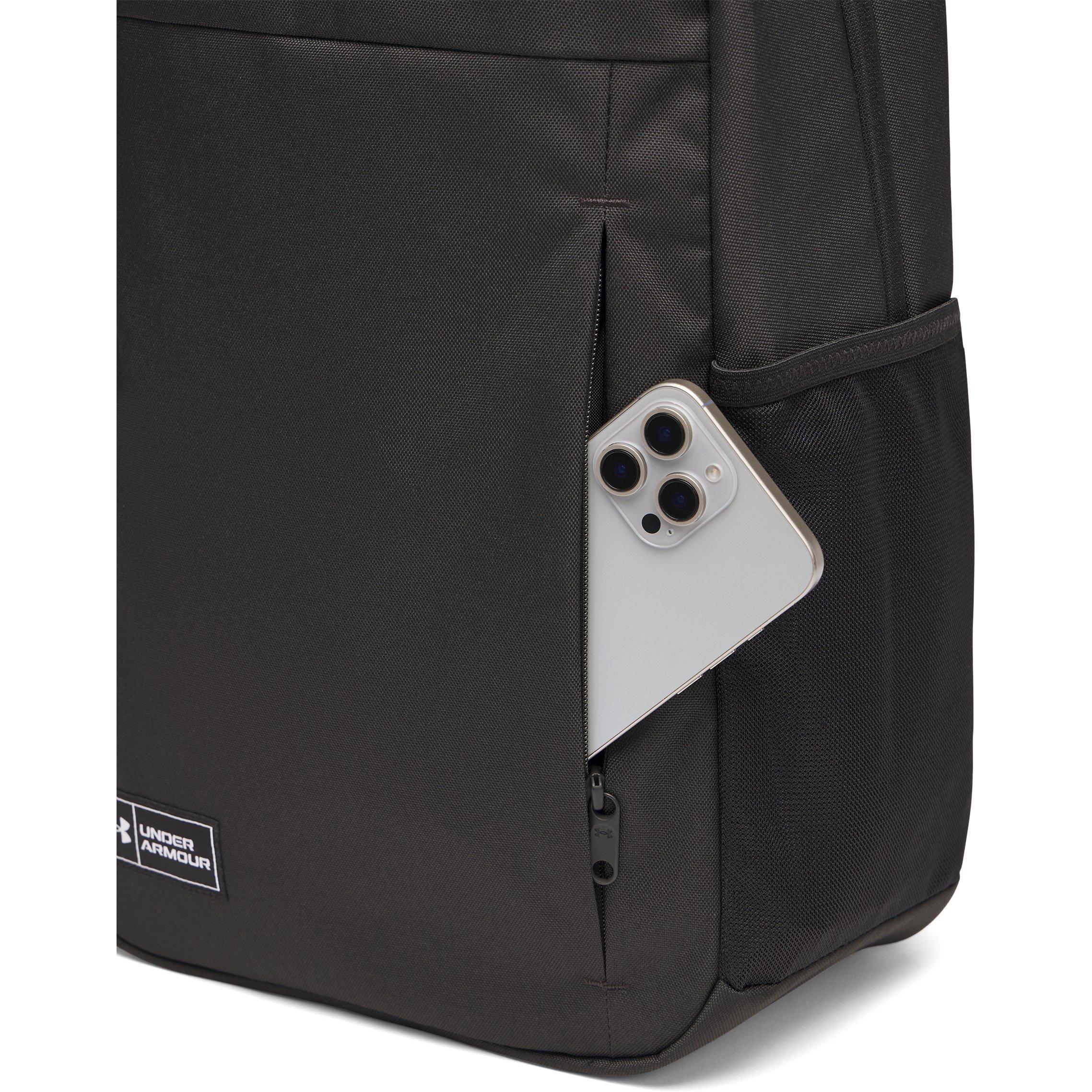 Black/White - Under Armour - Halftime Backpack - 5