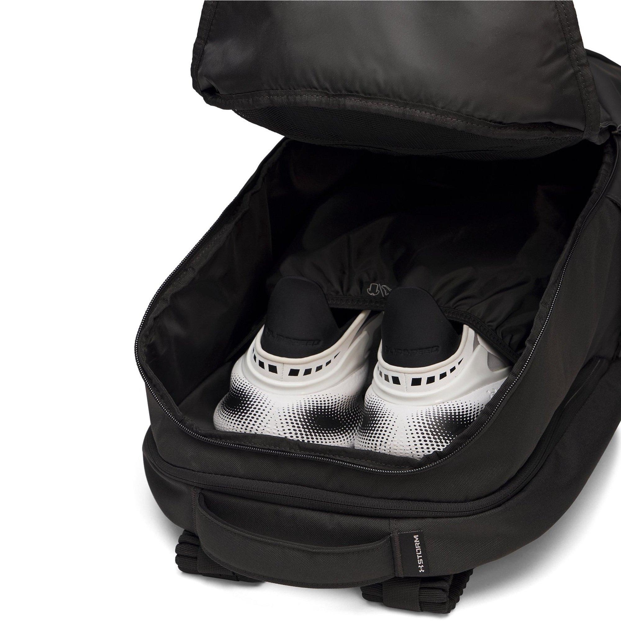 Black/M.Silver - Under Armour - Weigh Playmaker Backpack - 4