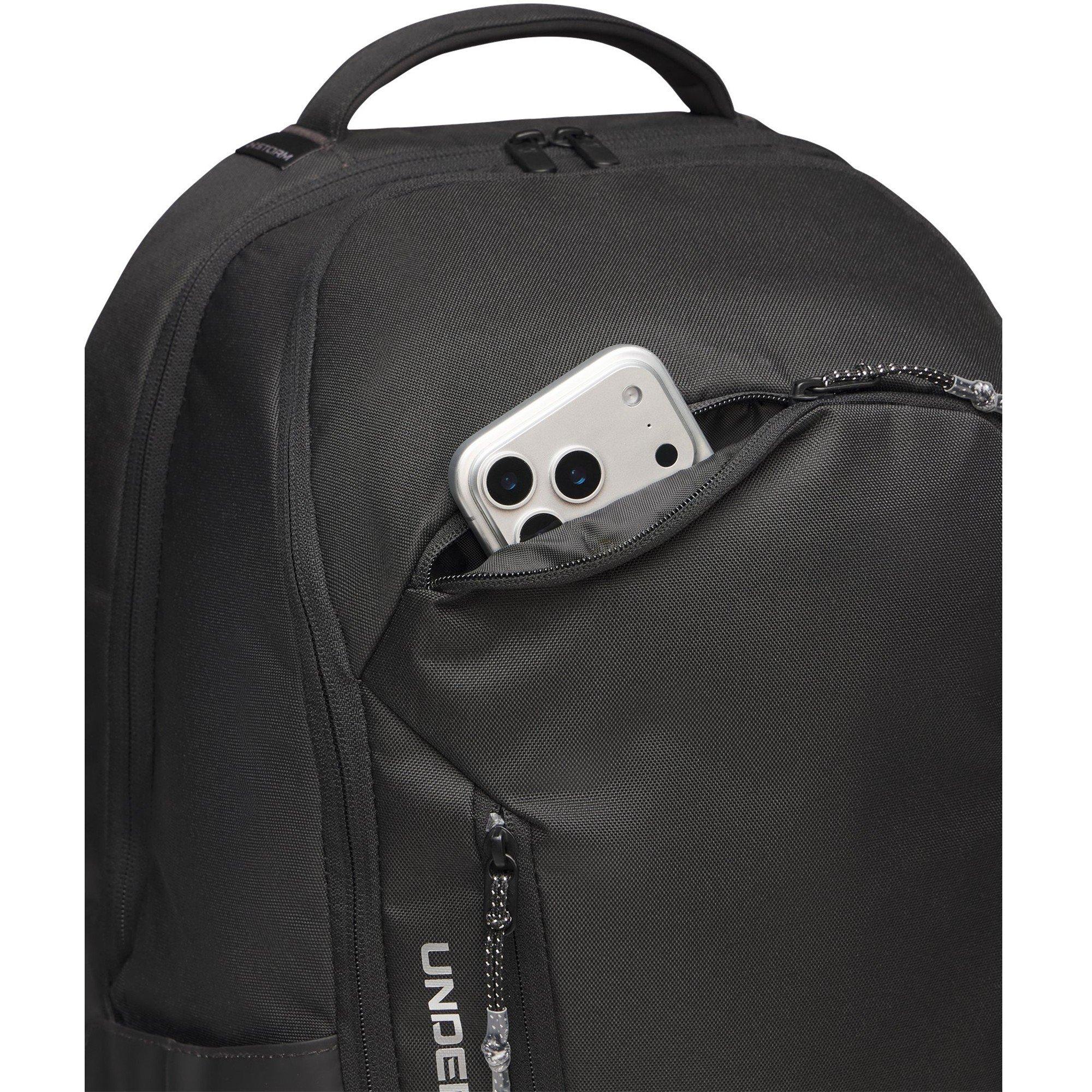 Black/M.Silver - Under Armour - Weigh Playmaker Backpack - 8